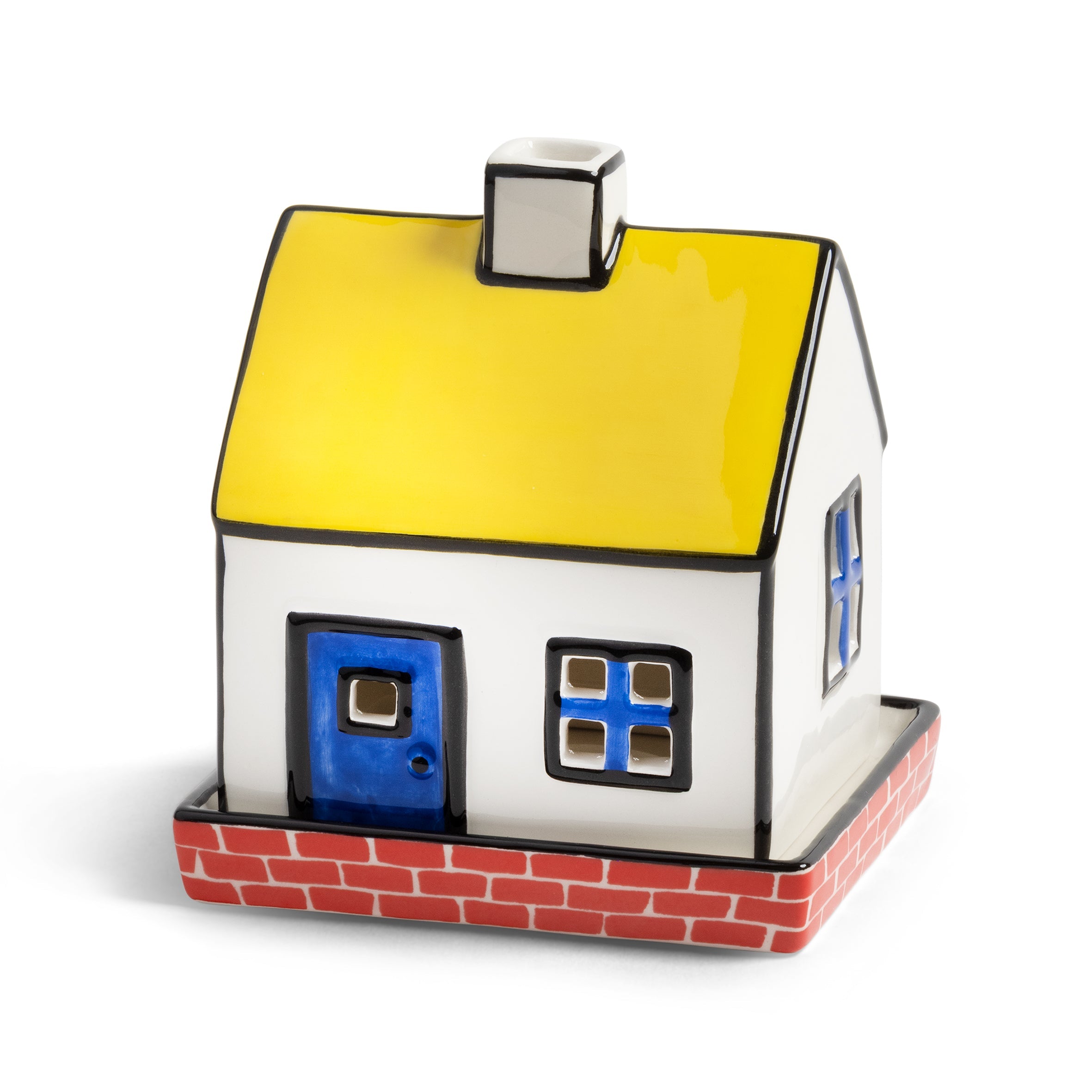 &Klevering-Haines Ev Figürlü Kapaklı Mumluk No:2-Mumluk-1-Milagron.com