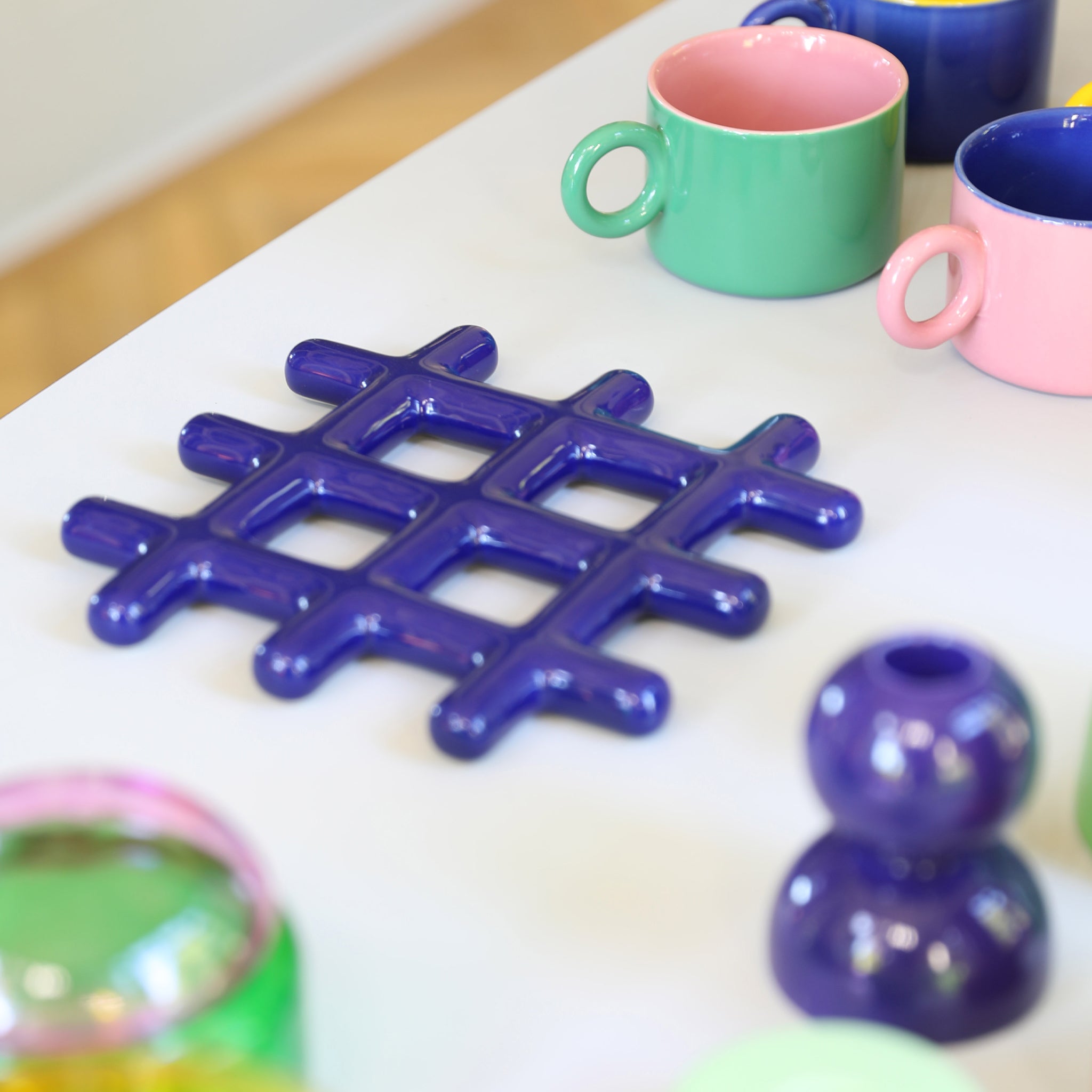 &Klevering-Izgara Figürlü Mavi Nihale-Nihale-2-Milagron.com