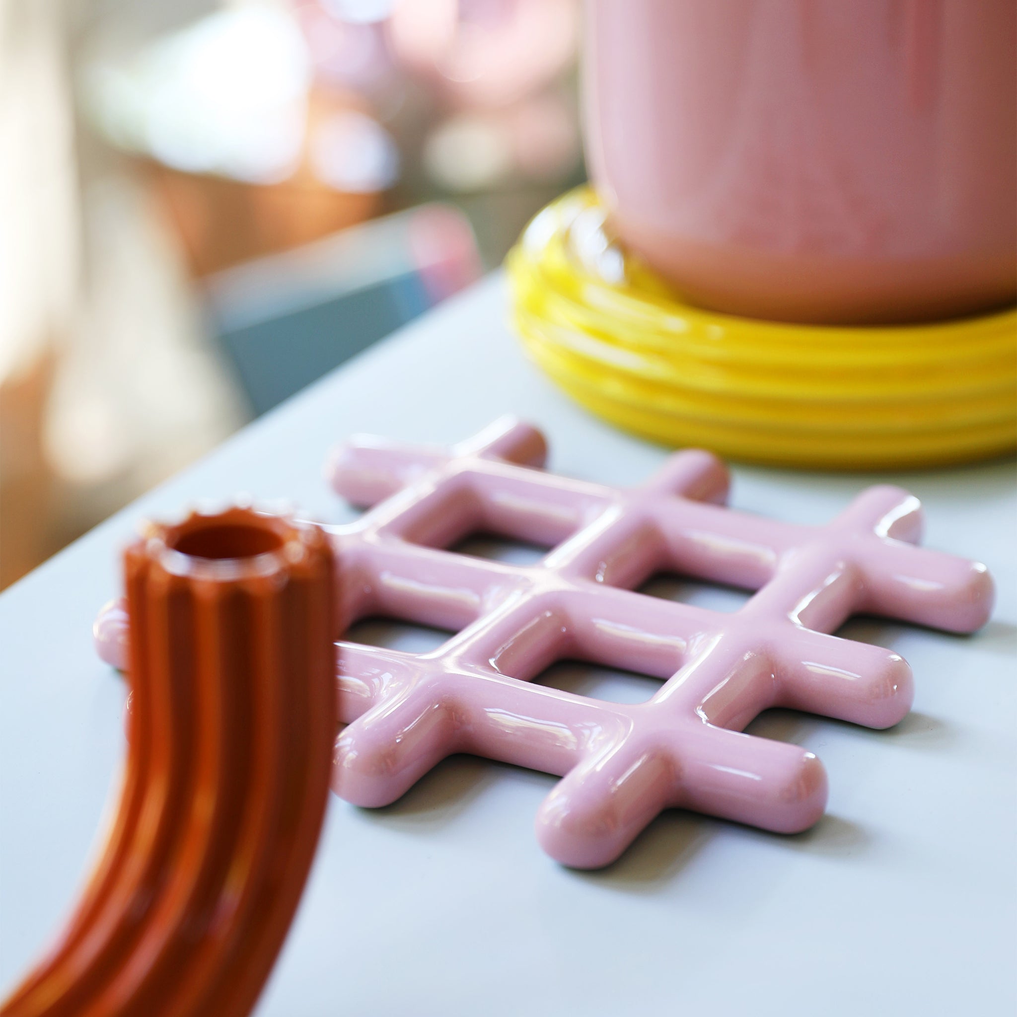 &Klevering-Izgara Figürlü Pembe Nihale-Nihale-2-Milagron.com