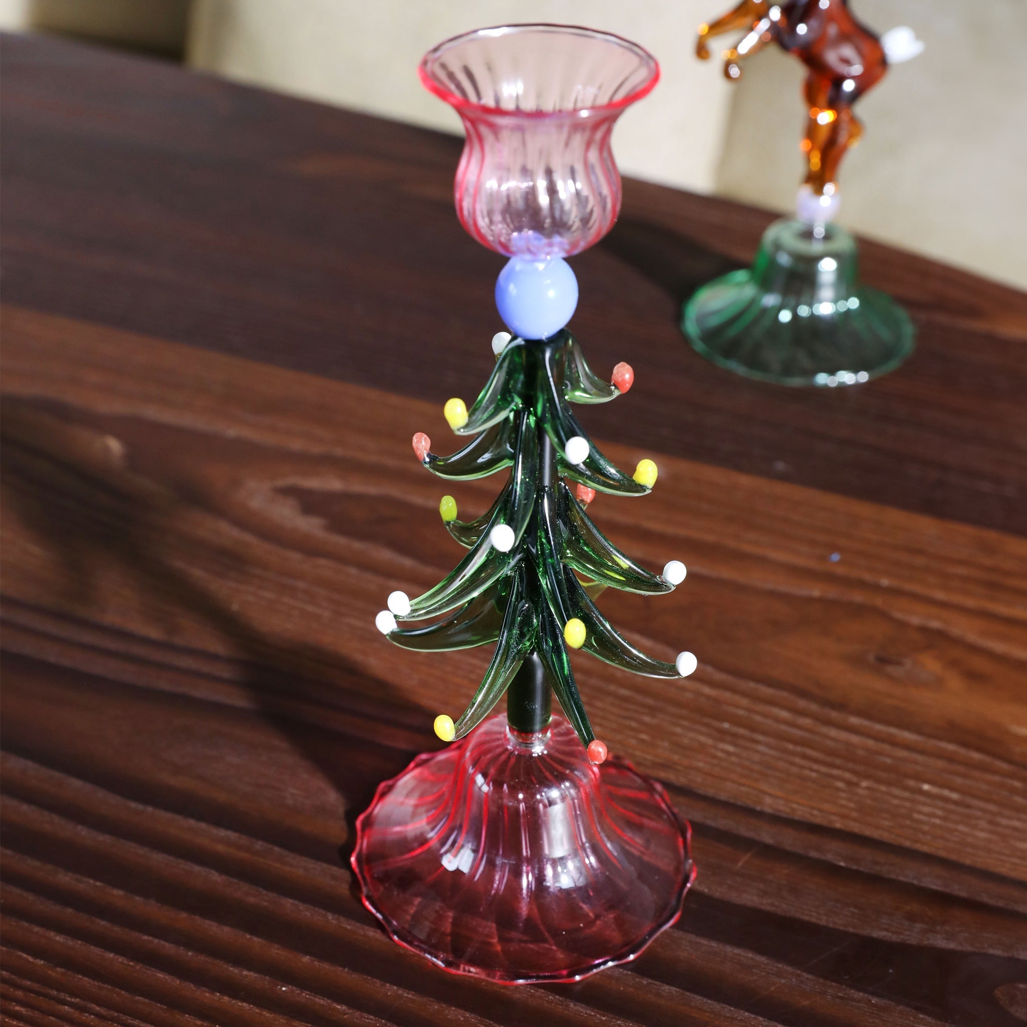 &Klevering-Yılbaşı Ağacı Figürlü Mumluk-Mumluk-2-Milagron.com