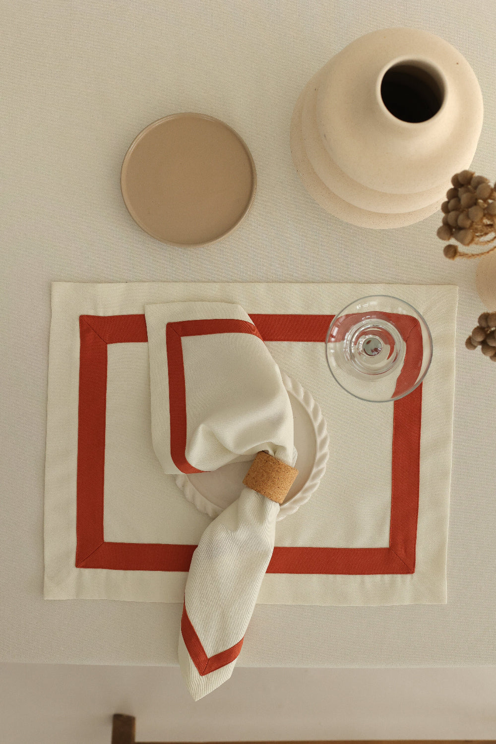 Km Home Collection-2'li Set Maison Amerikan Servis-Sunum Aksesuarları-1-Milagron.com