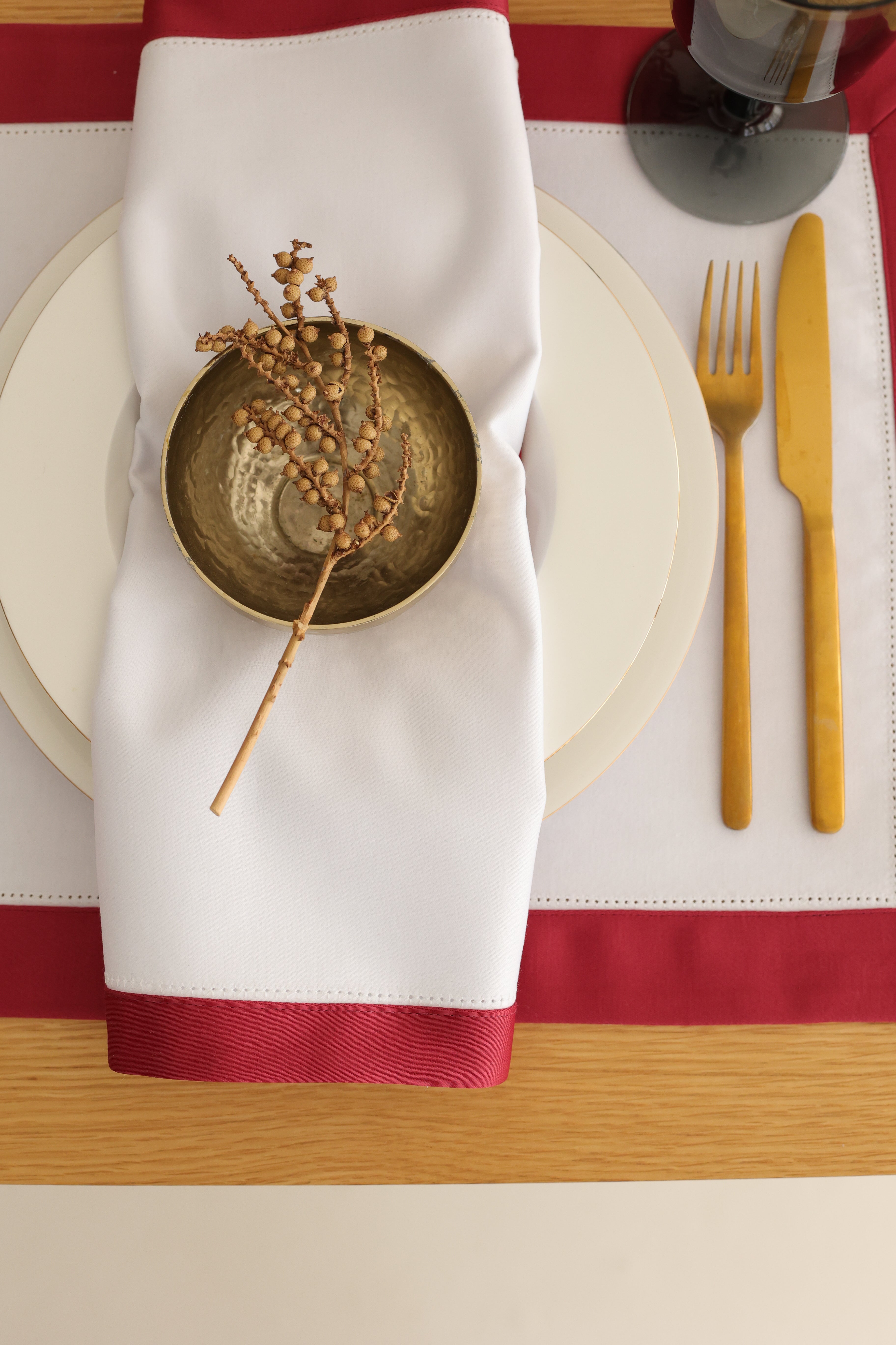 Km Home Collection-2'li Set Monaco Peçete-Sunum Aksesuarları-5-Milagron.com