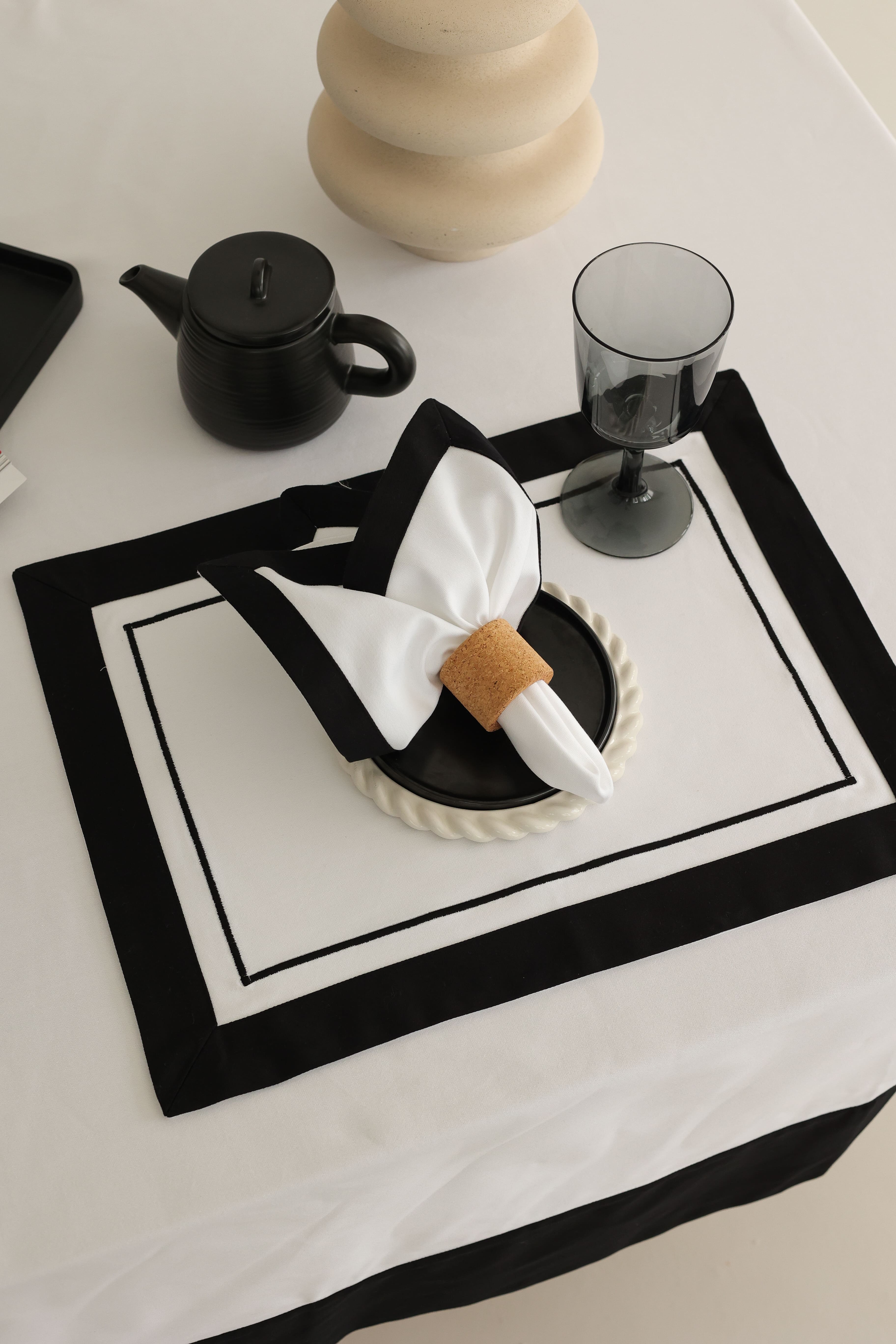 Km Home Collection-2'li Set Soho Amerikan Servis-Sunum Aksesuarları-3-Milagron.com