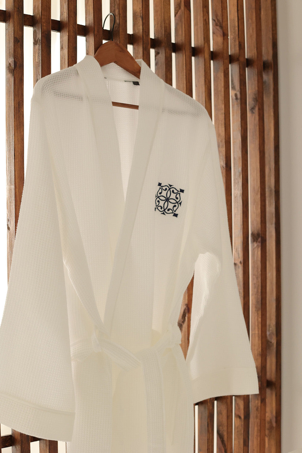 Km Home Collection-Mira Waffle Bornoz-Bornoz-5-Milagron.com
