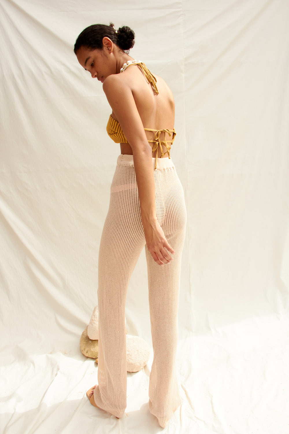 Knitly Studio-Cordelia Triko Pantolon-Pantolon-3-Milagron.com