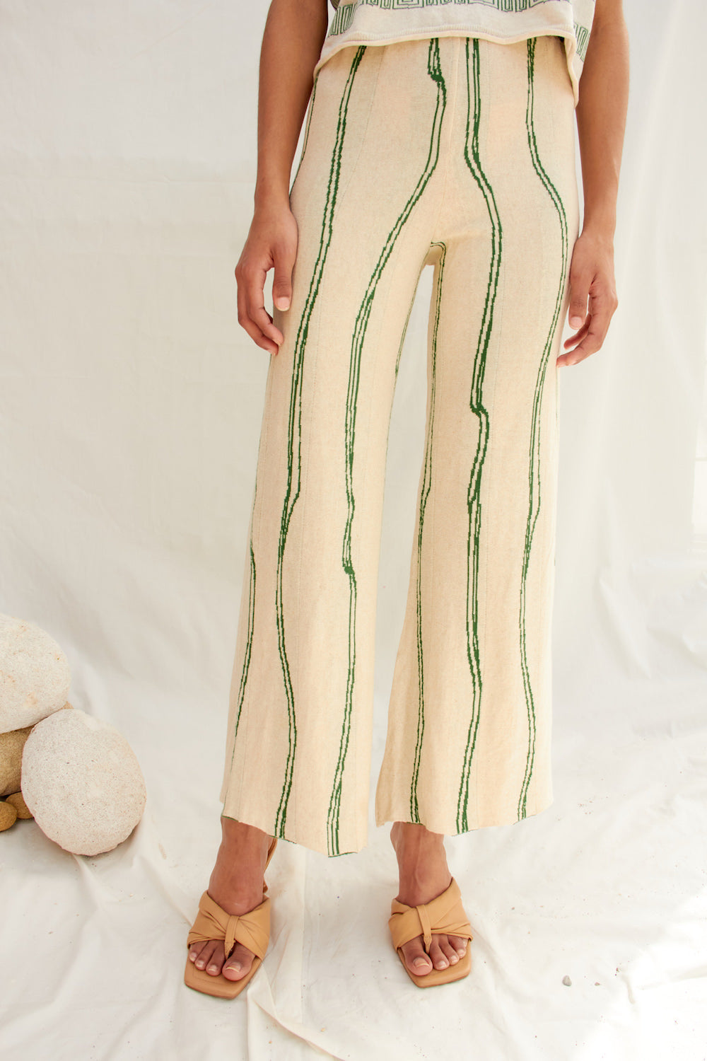 Knitly Studio-Desdemona Triko Pantolon-Pantolon-4-Milagron.com