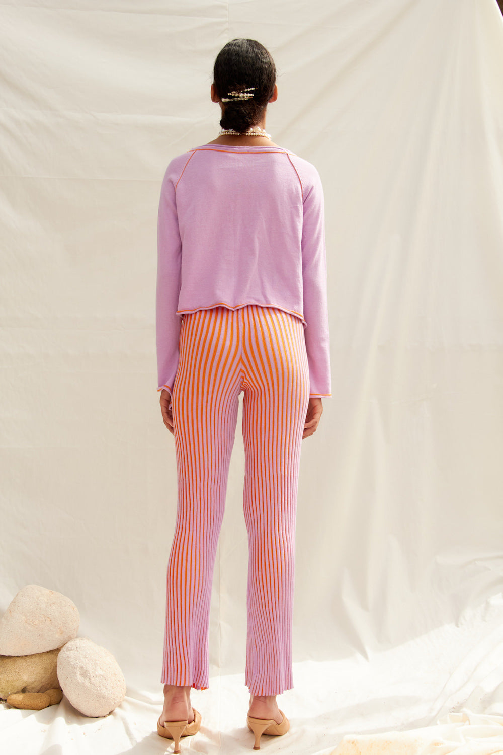 Knitly Studio-Emilia Triko Pantolon-Pantolon-2-Milagron.com