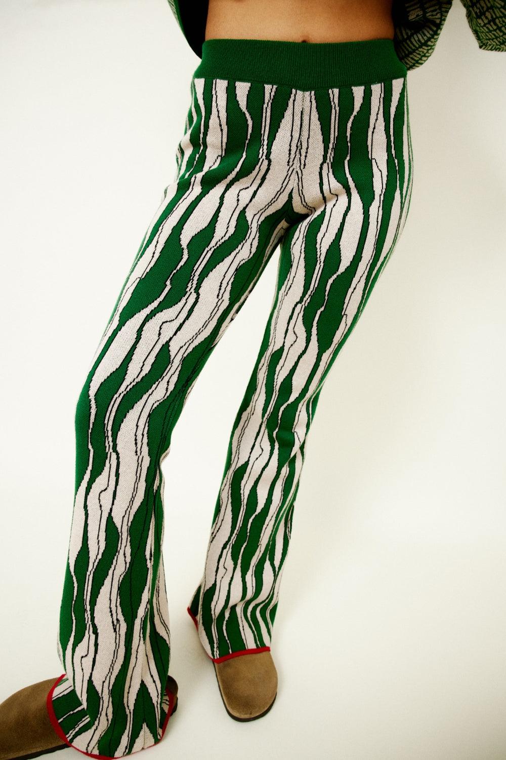 Knitly Studio-Forest Knit Pants-Pantolon-2-Milagron.com