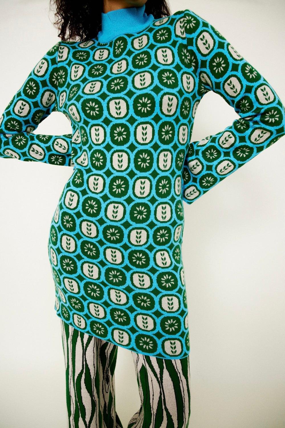 Knitly Studio-Galan Knit Dress-Elbise-4-Milagron.com