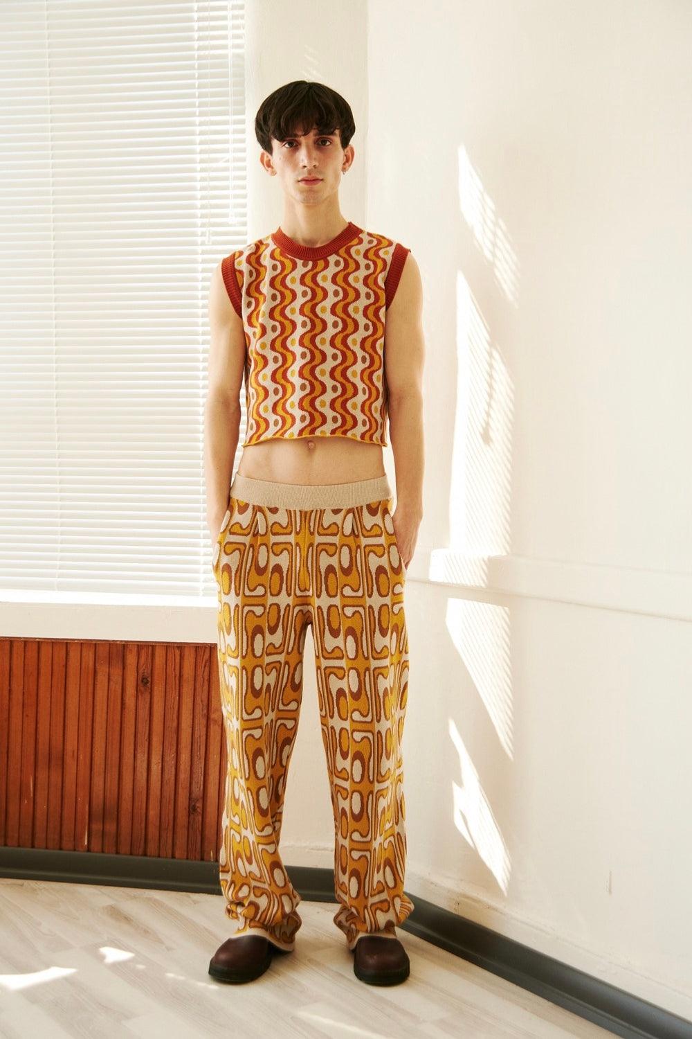 Knitly Studio-L Knit Pants-Pantolon-1-Milagron.com