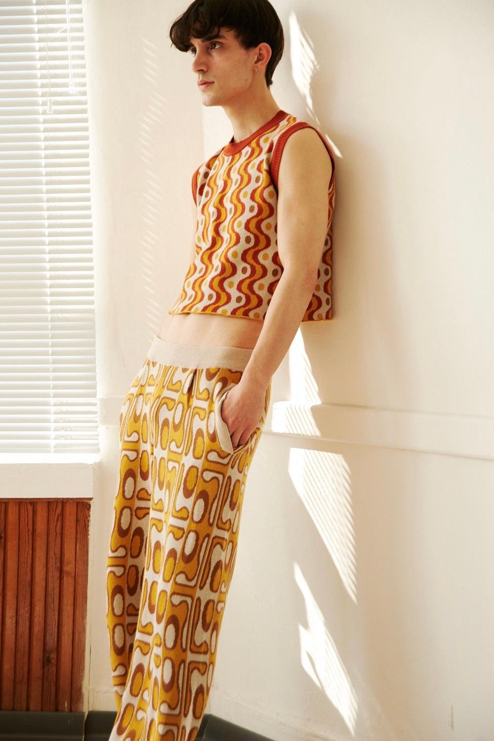 Knitly Studio-L Knit Pants-Pantolon-5-Milagron.com