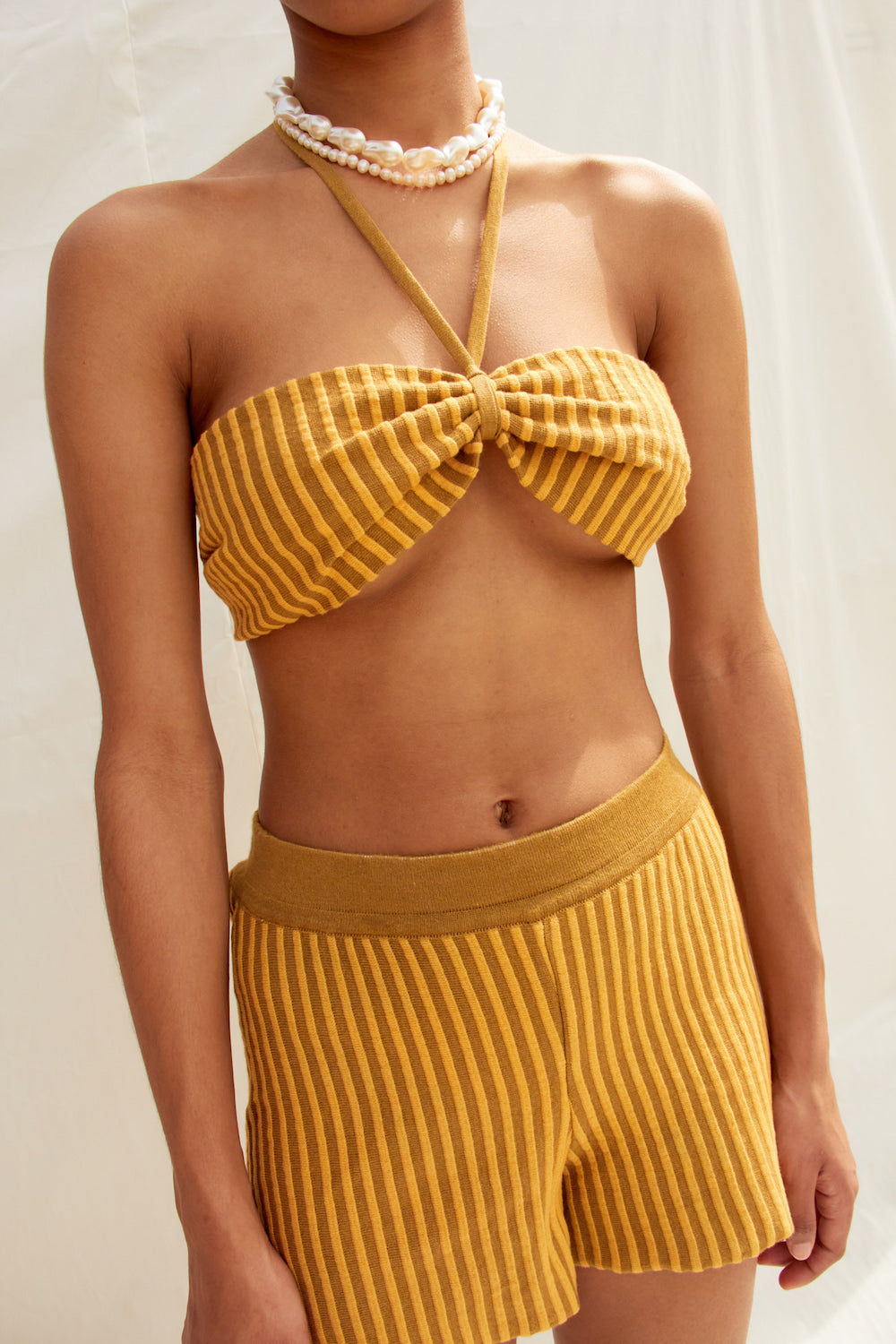 Knitly Studio-Rosalind Triko Şort-Şort-3-Milagron.com