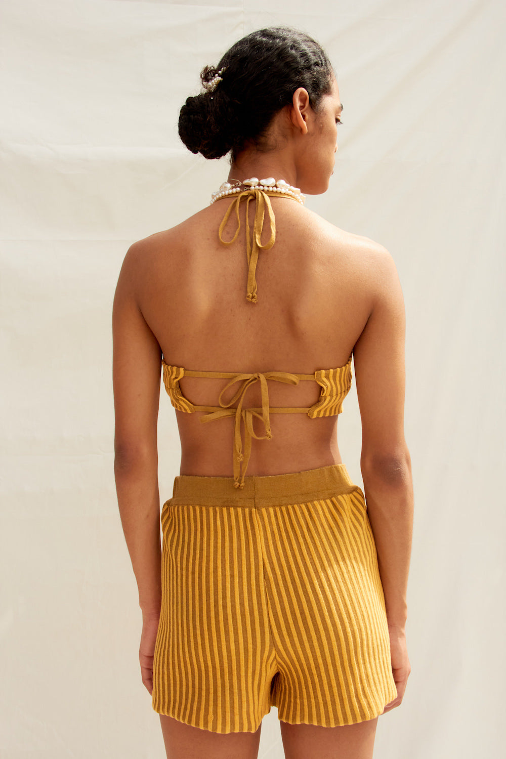 Knitly Studio-Rosalind Triko Şort-Şort-4-Milagron.com