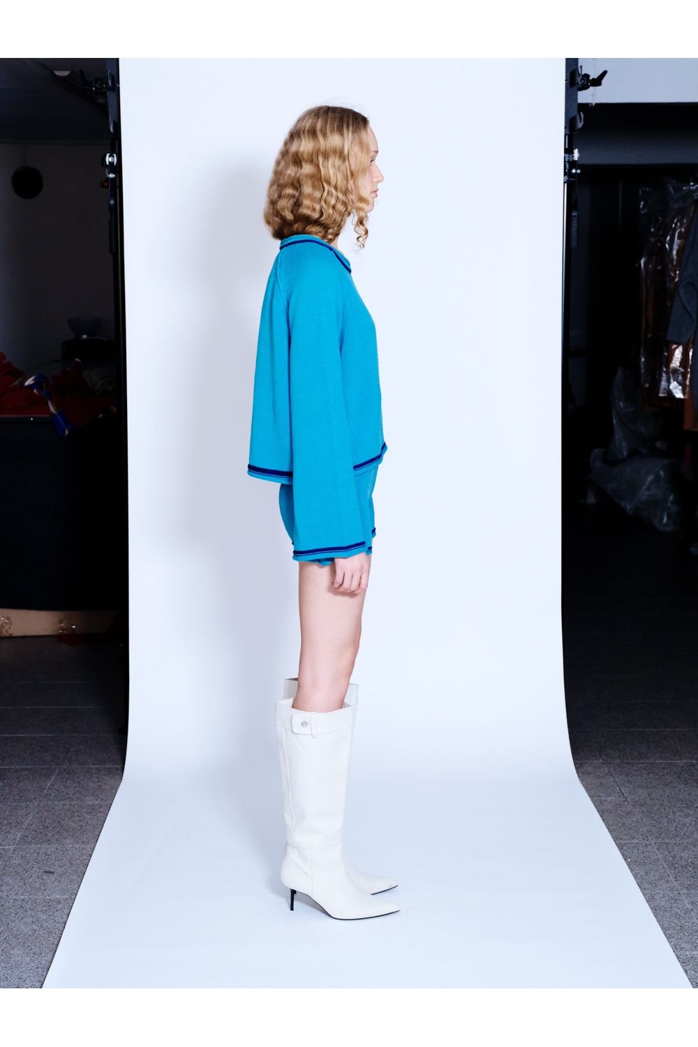 Knitly Studio-Skylar Crop Triko Kazak-Kazak & Triko-3-Milagron.com