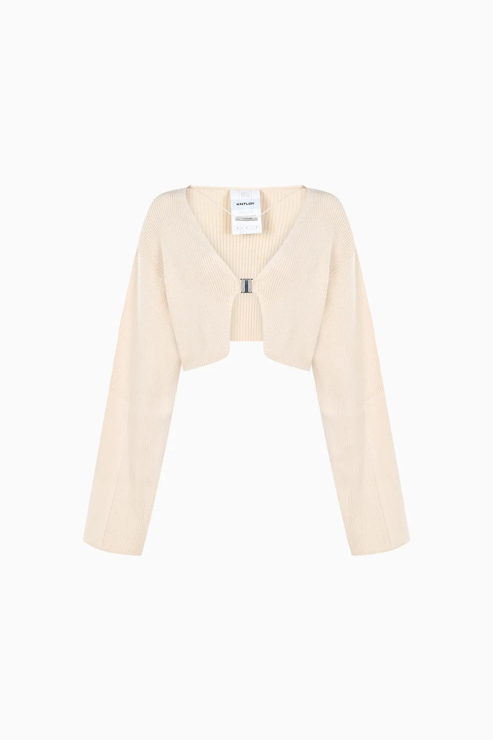 Kntlgy-Future Knit Bej Hırka-Kazak & Triko-4-Milagron.com