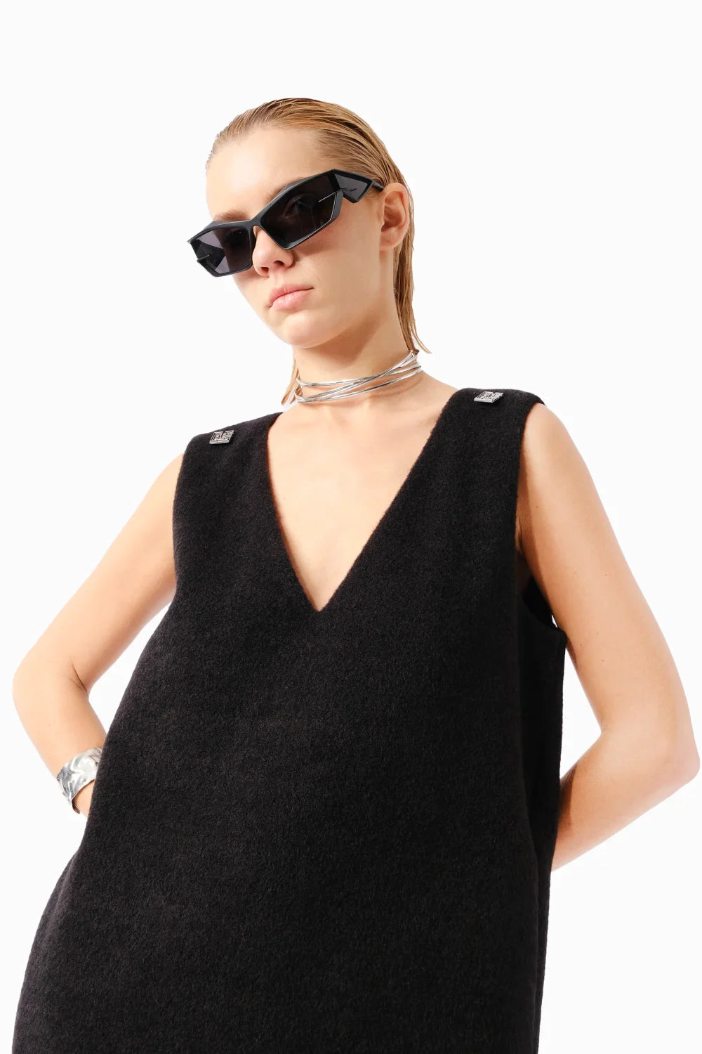 Kntlgy-Gravity Maxi Elbise-Elbise-4-Milagron.com