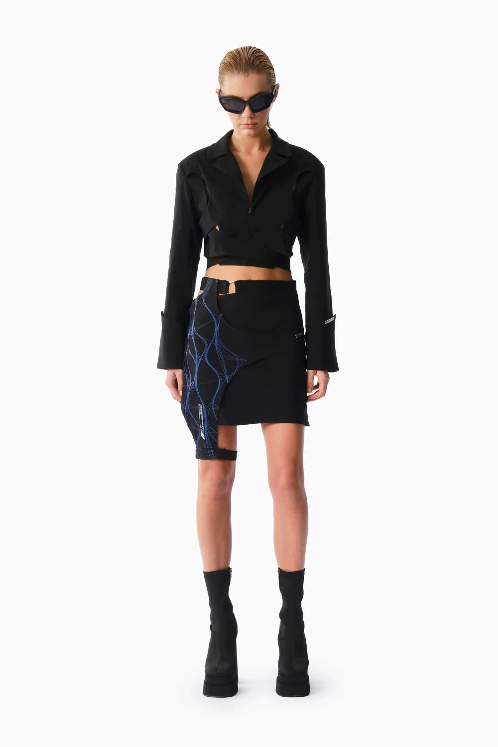 Kntlgy-Heroic Asimetrik Blazer-Ceket-2-Milagron.com