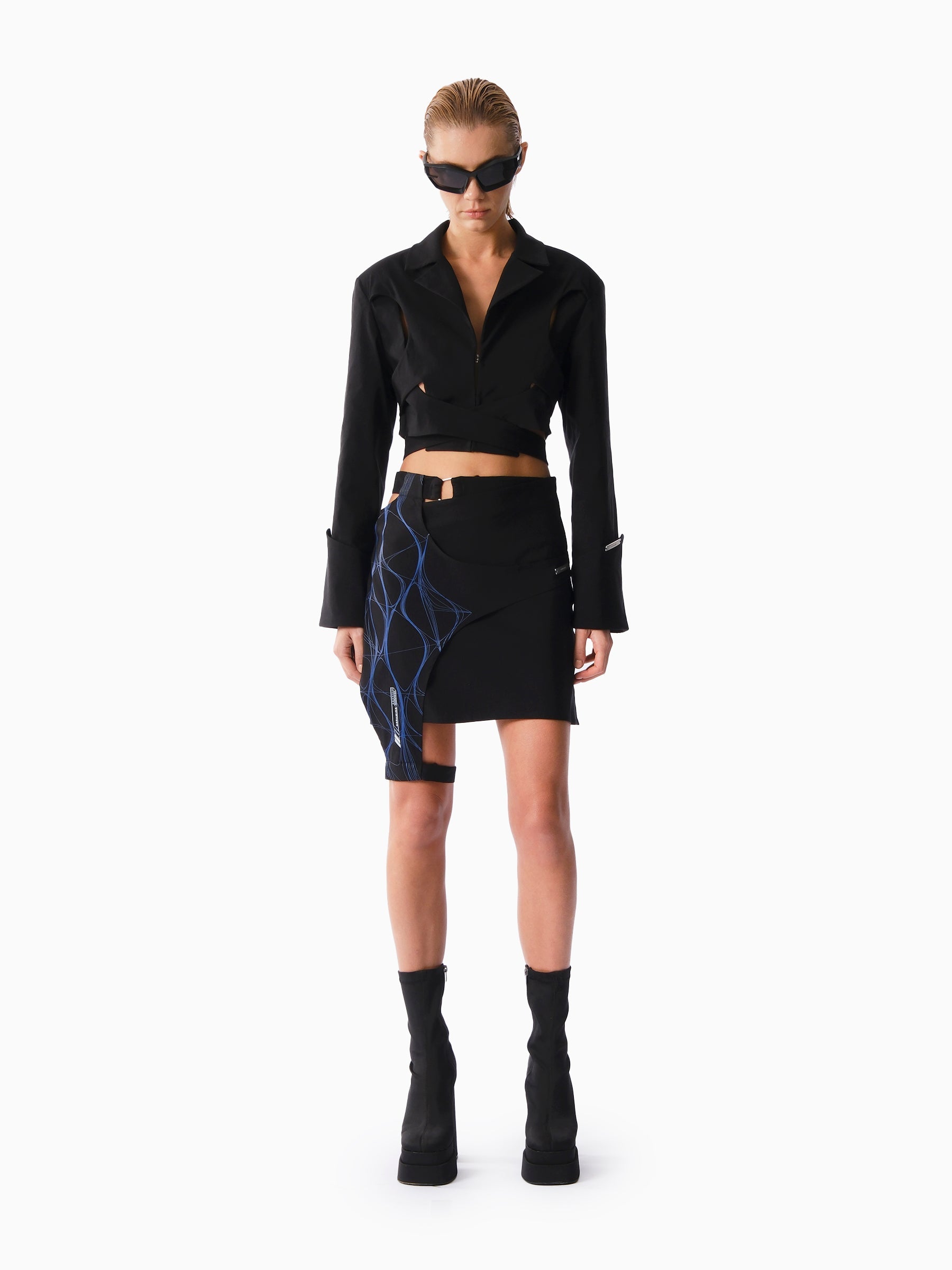 Kntlgy-Heroic Asimetrik Blazer-Ceket-3-Milagron.com