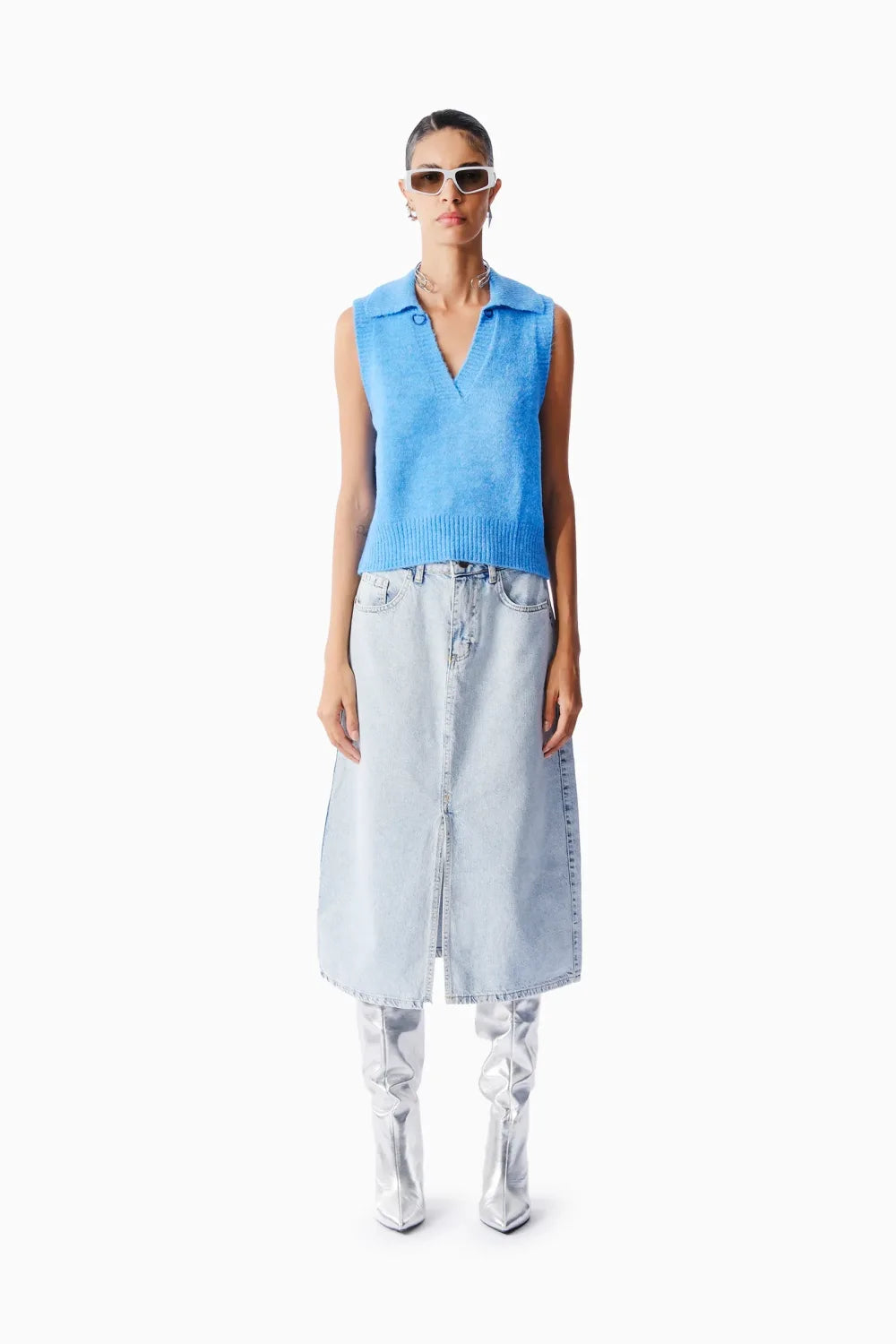 Kntlgy-Mavi Süveter-Kazak & Triko-2-Milagron.com