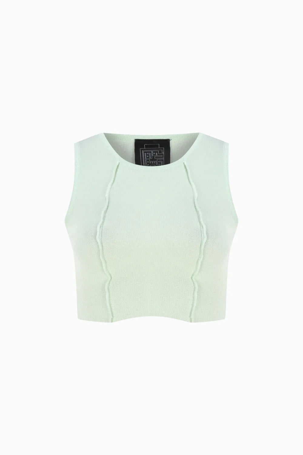 Kntlgy-Mint Örme Crop Top-Crop Top-1-Milagron.com