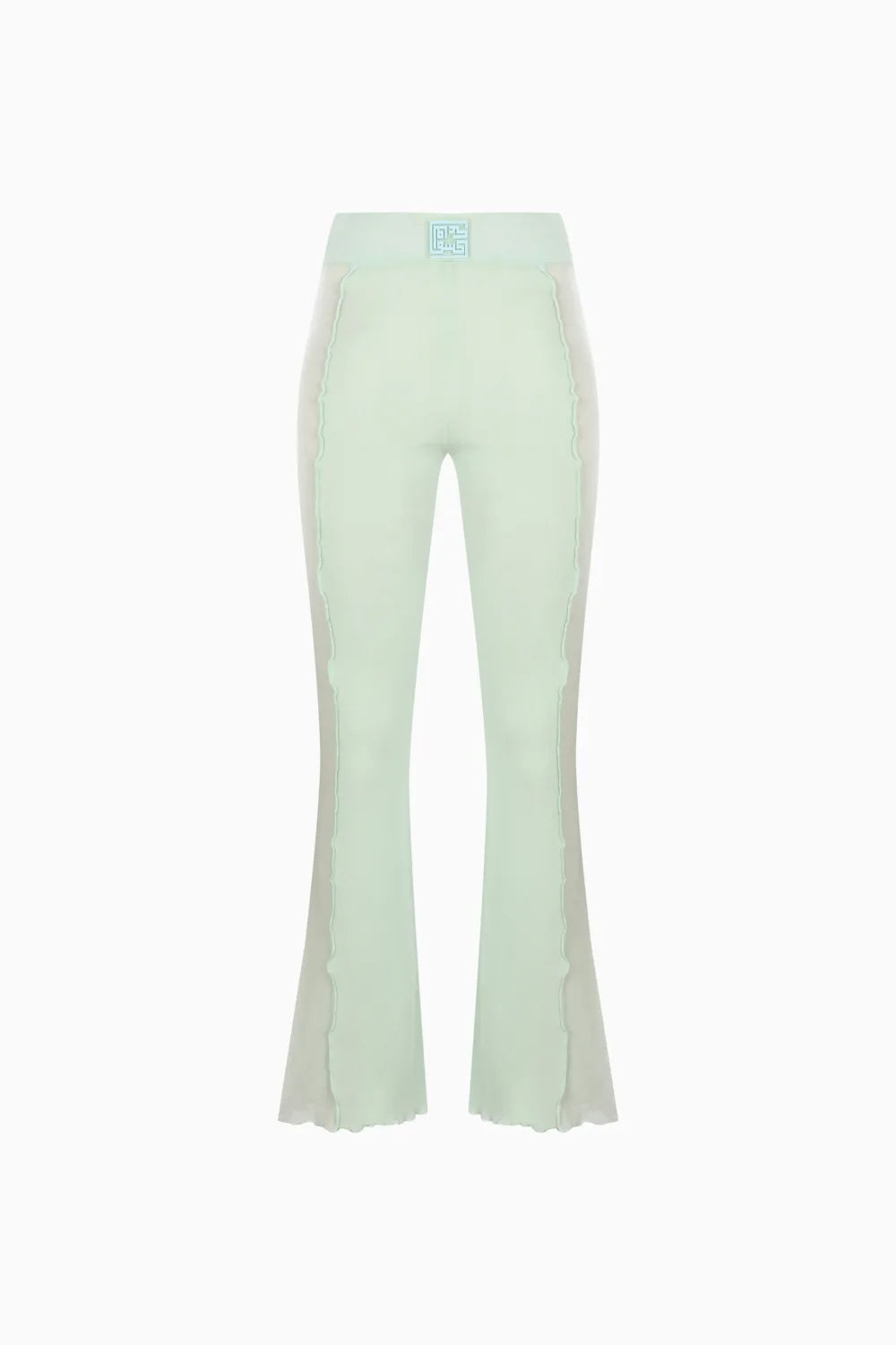 Kntlgy-Mint Örme İspanyol Paça Pantolon-Pantolon-1-Milagron.com