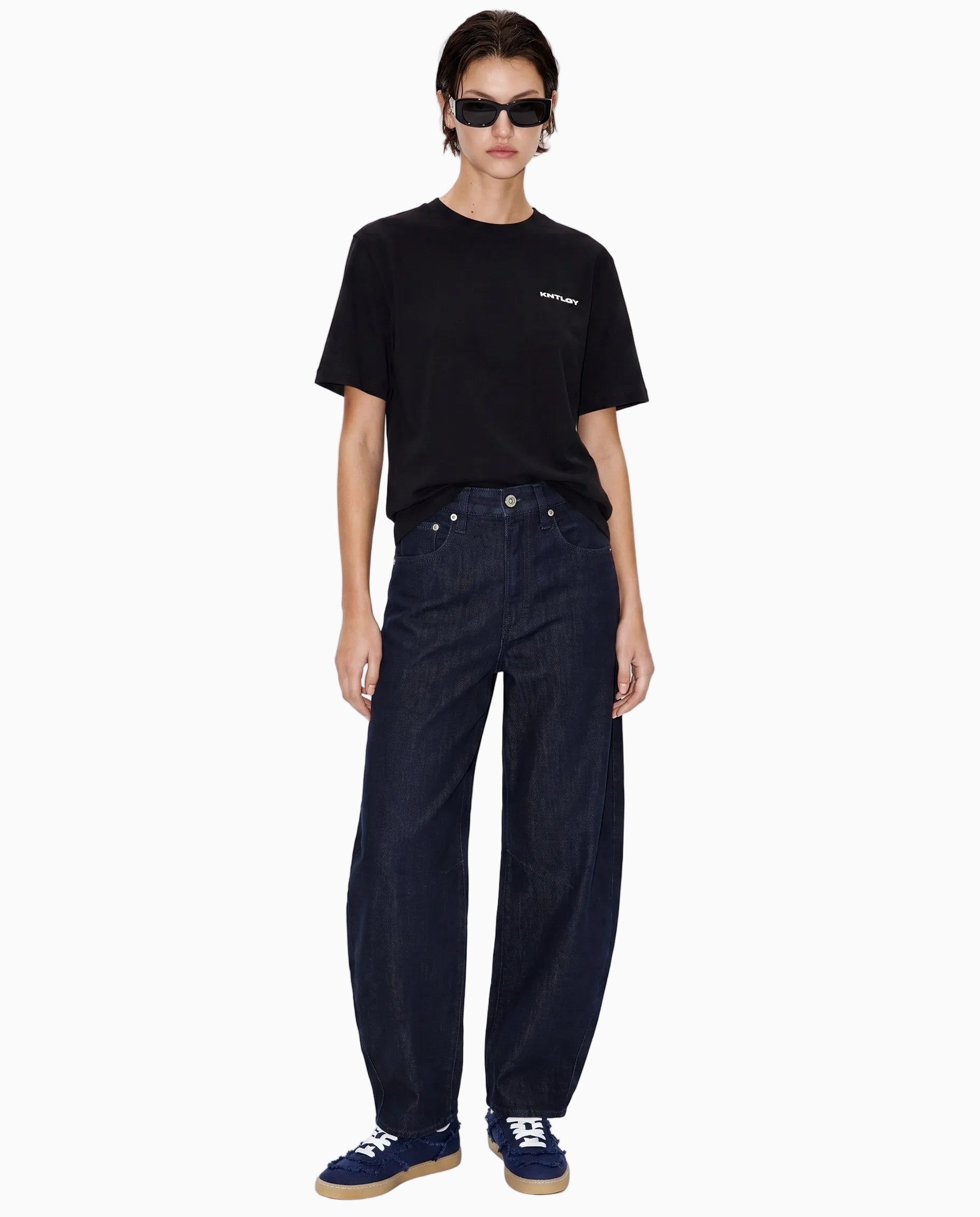 Kntlgy-Move Oversize Siyah T Shirt-T-Shirts-2-Milagron.com