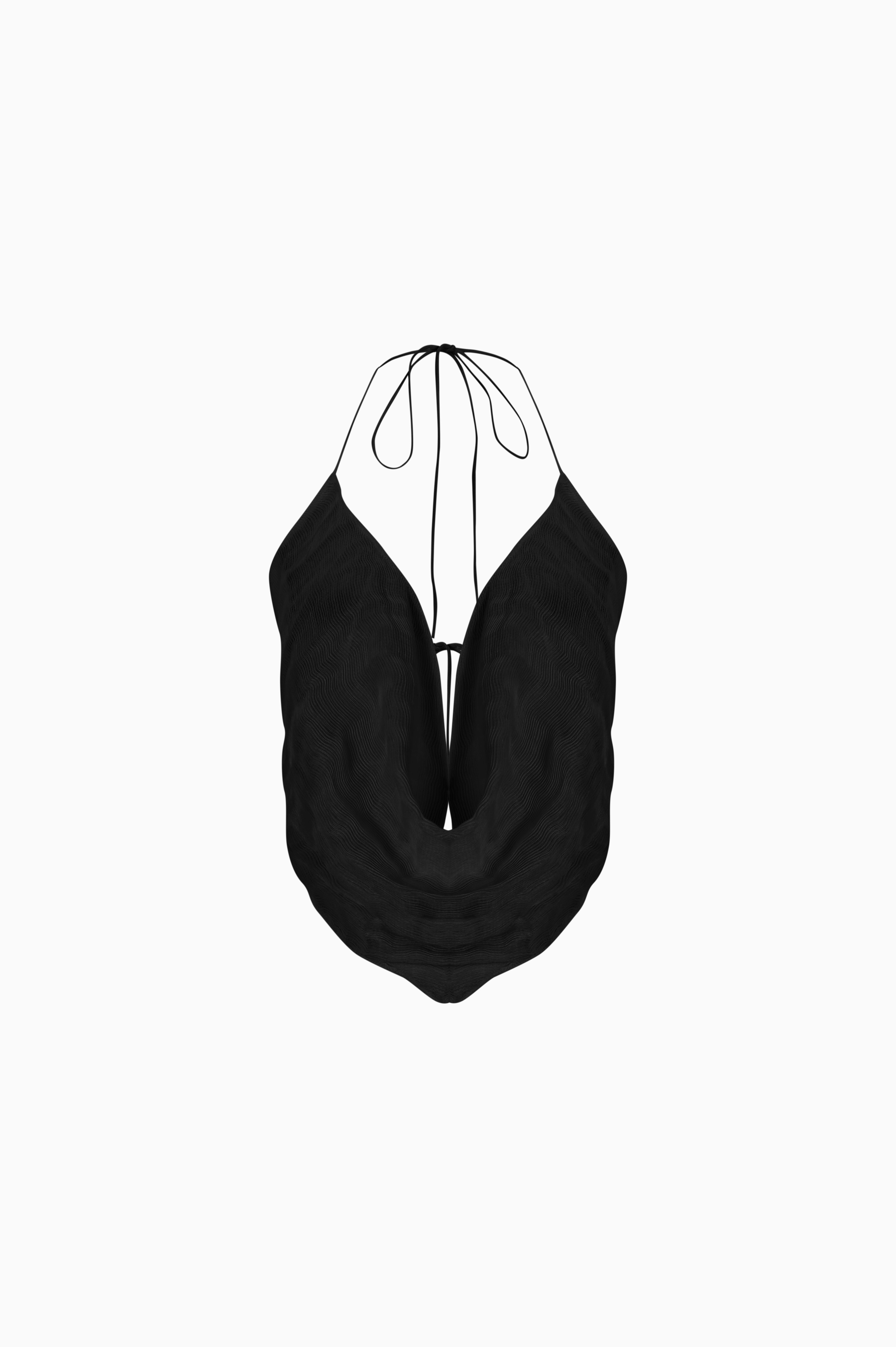 Kntlgy-Nocturnal Strappy Siyah Bluz-Bluz-1-Milagron.com