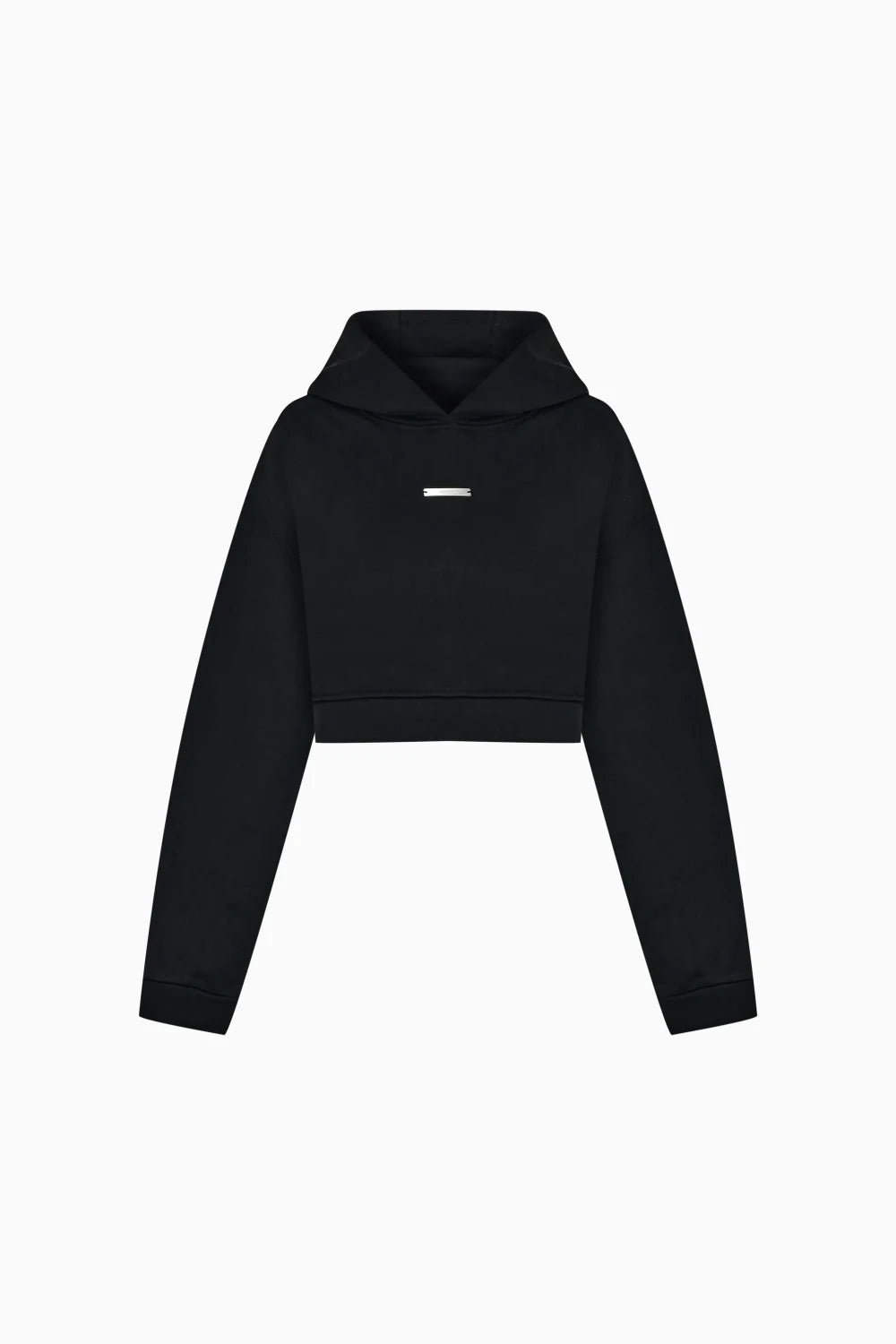 Kntlgy-Siyah Crop Sweatshirt-Sweatshirts & Hoodies-1-Milagron.com