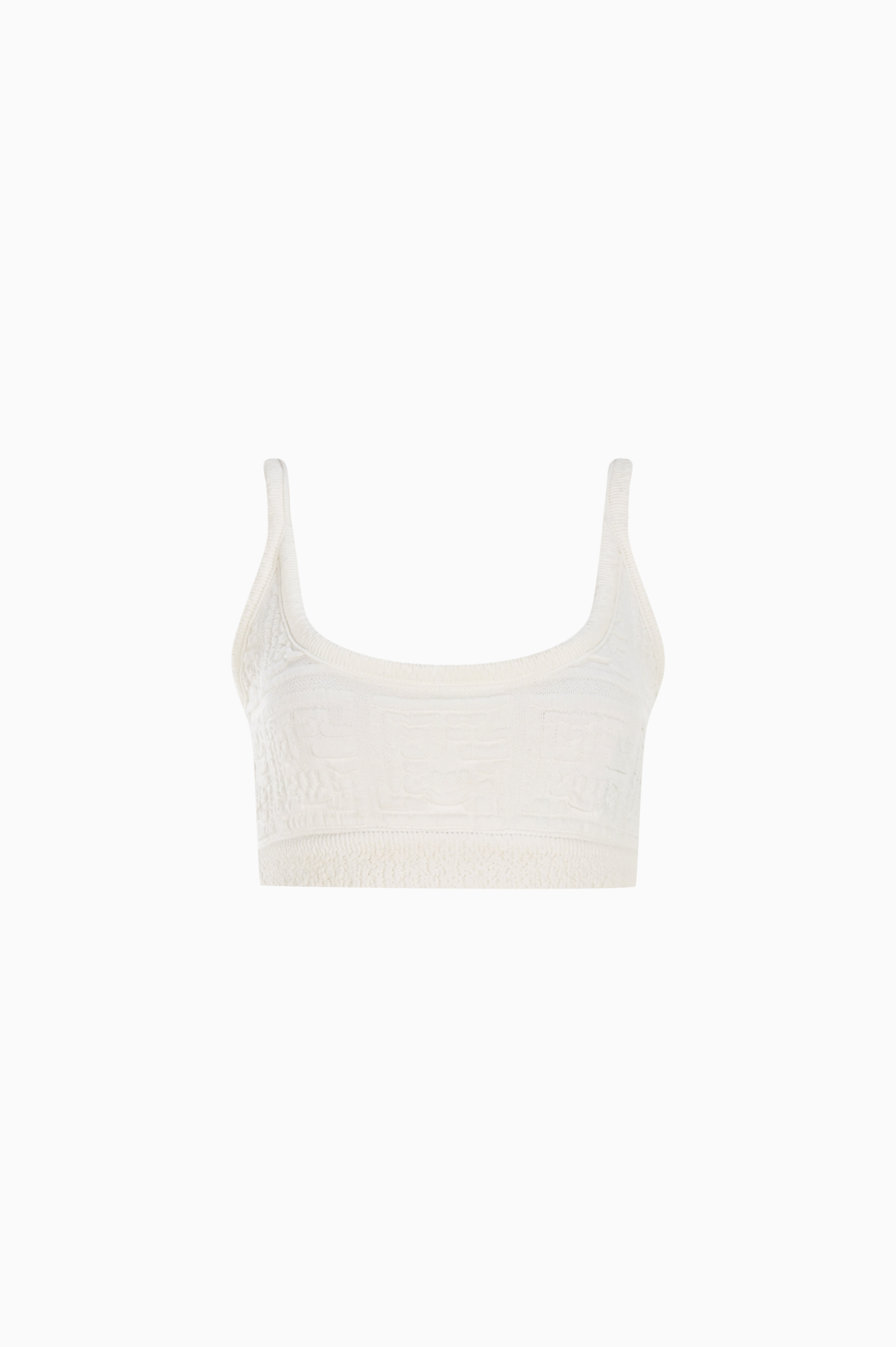Kntlgy-Tenis Görünümlü Triko Crop Top-Top-1-Milagron.com