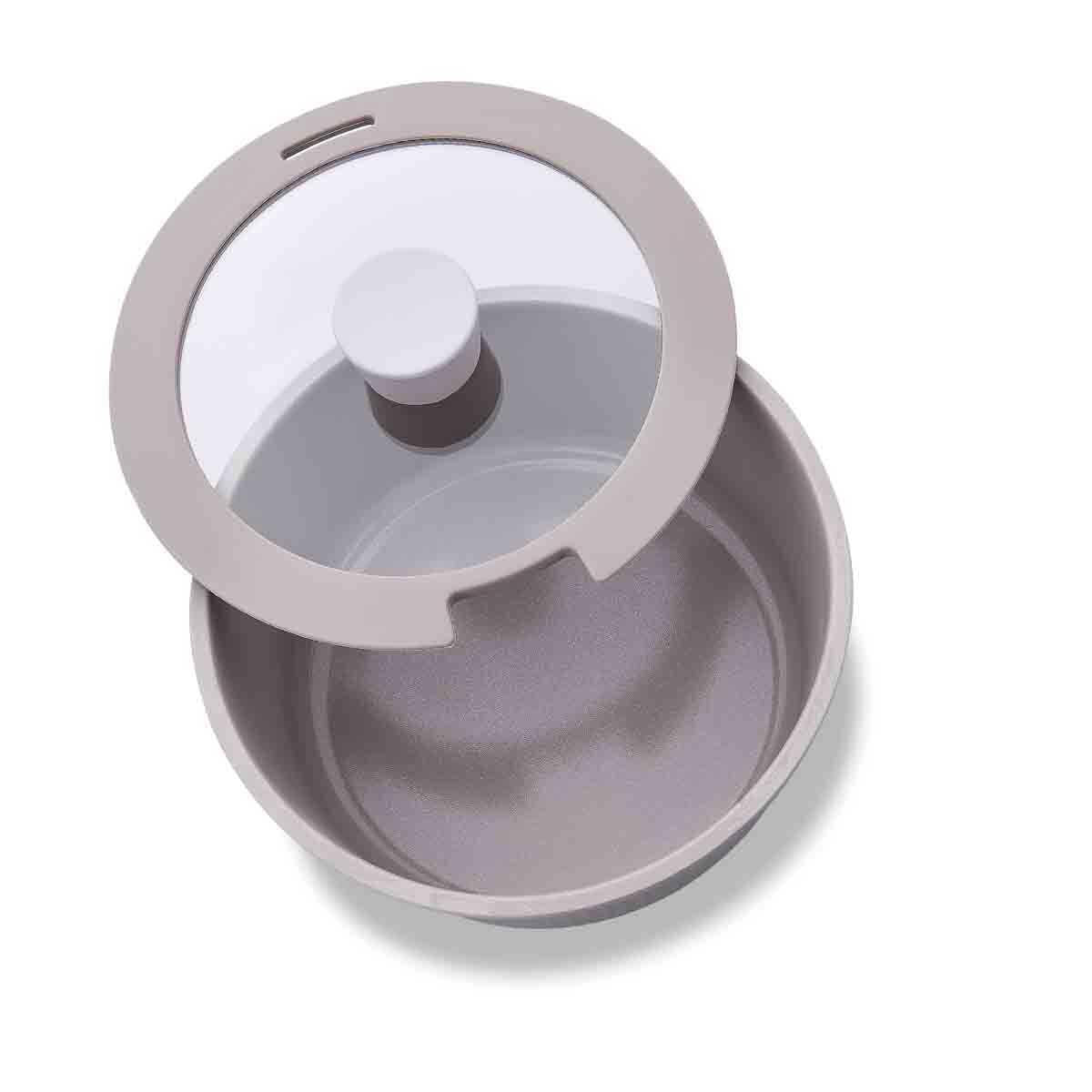 Korkmaz A2800 Pratika Çıkarılabilir Saplı 8 Parça Seramik Tencere Seti