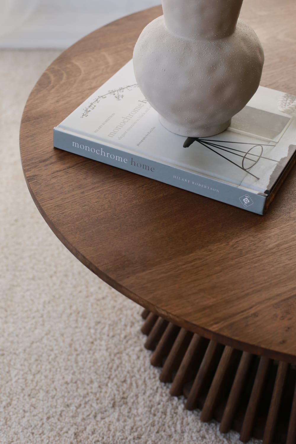 Kos Living-Cage Meşe Orta Sehpa Chocolate-Sehpa-3-Milagron.com