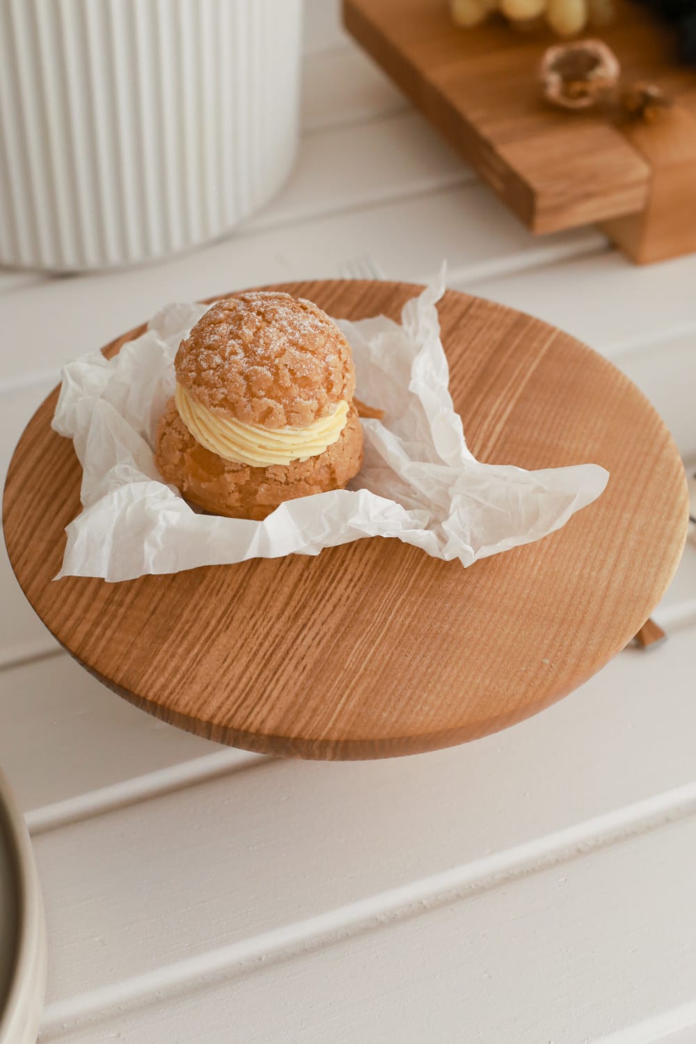 Kos Living-Cake Stand Natural-Sunum Aksesuarları-3-Milagron.com