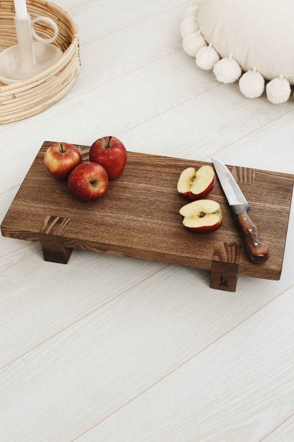 Kos Living-Pia Kesme Tahtası Chocolate-Sunum Aksesuarları-4-Milagron.com