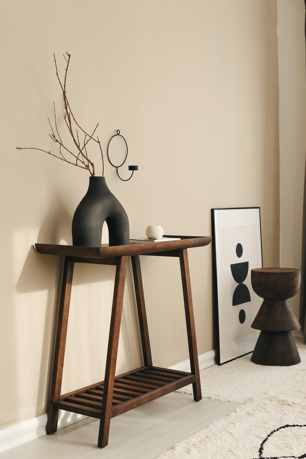 Kos Living-Zen Meşe Dresuar Chocolate-Dresuar & Konsol-3-Milagron.com