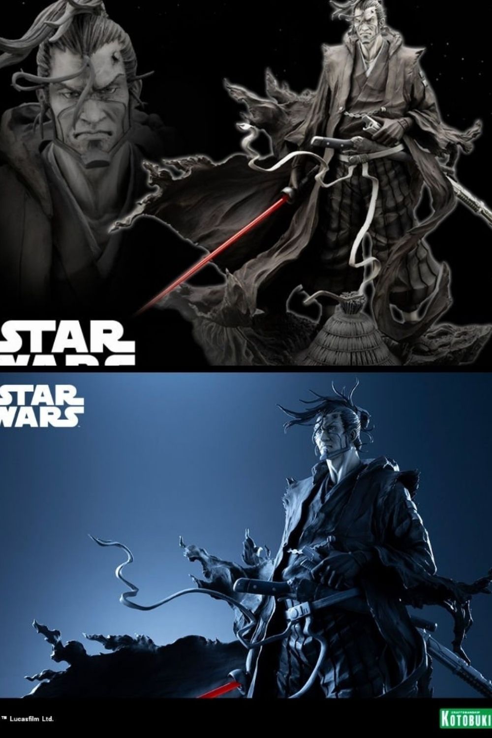 Kotobukiya-Star Wars: Visions - The Ronin 1/7 Scale ArtFX Heykel-Heykel-7-Milagron.com