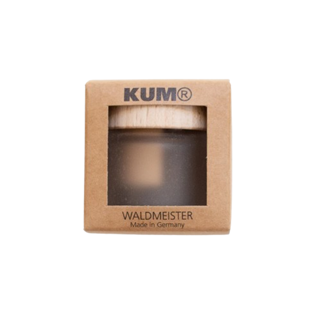 Kum Waldmeister Wood Natur Buzlu Cam Hazneli Çift Delikli Kalemtraş 107.10.11