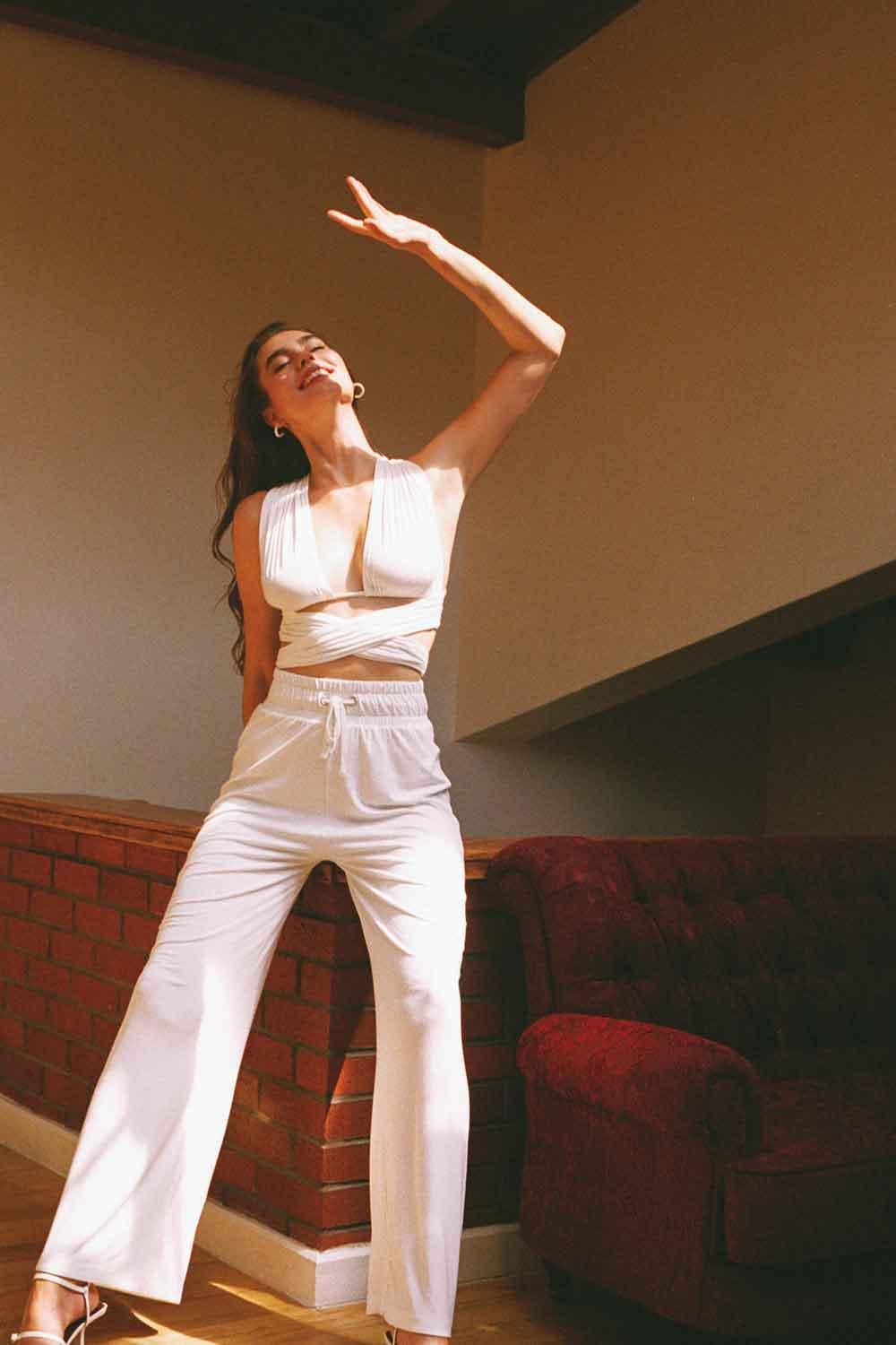 LA LOUVE-Perle Pantolon-Pantolon-1-Milagron.com