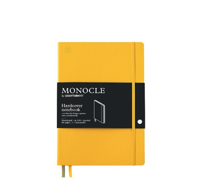 LEUCHTTURM 1917-Leuchtturm1917 X Monocle Limited Edition Defter B5, Sert Kapak, 192 Noktalı Sayfa Yellow 363353-Noktalı-1-Milagron.com