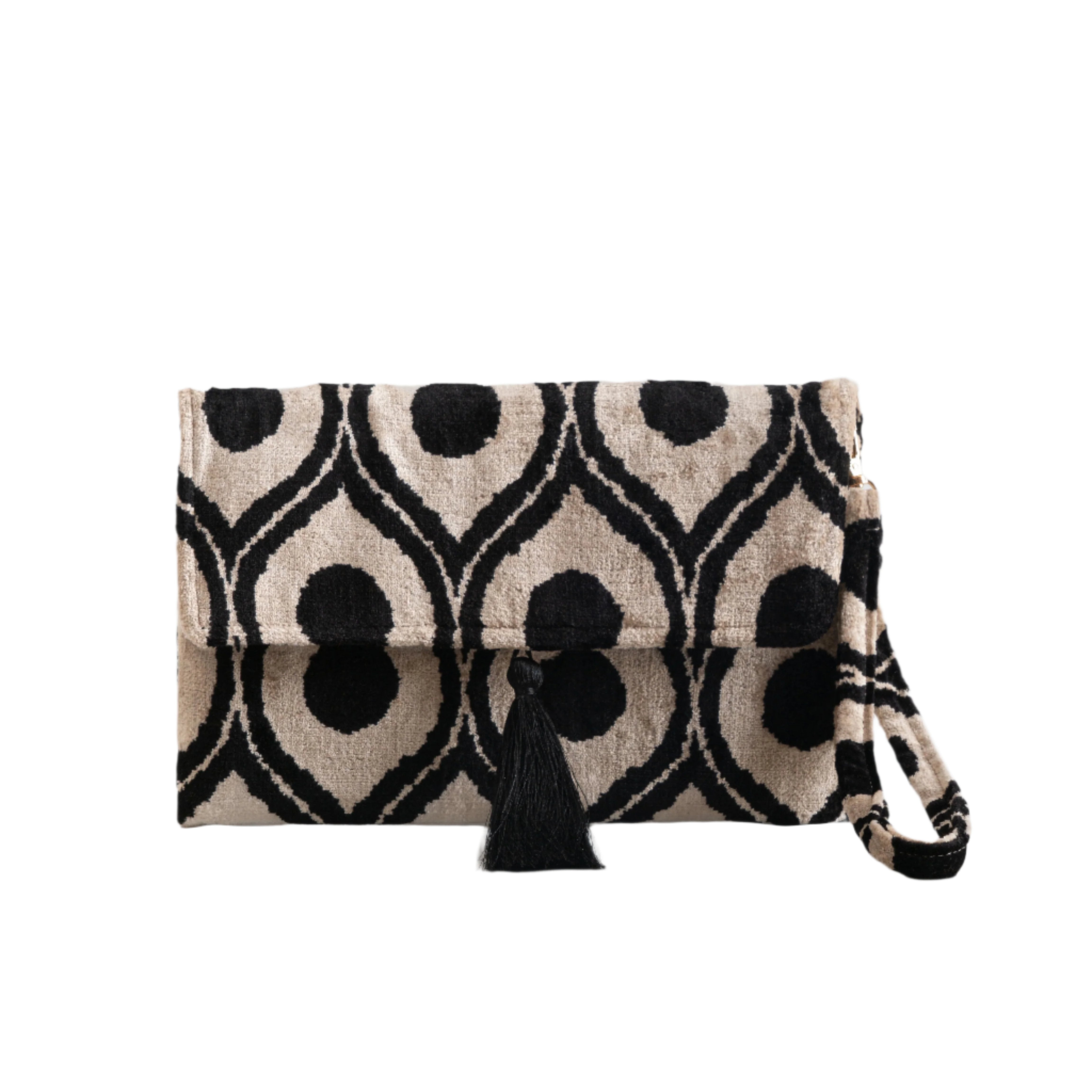 La Casa Antica-İpek Kadife El çantası-El Çantası-1-Milagron.com