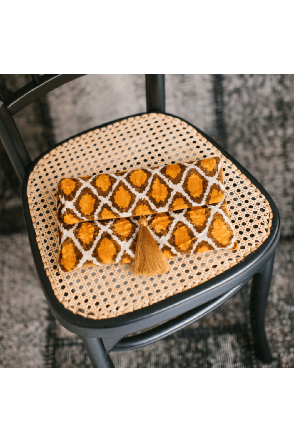 La Casa Antica-İpek Kadife El çantası-El Çantası-1-Milagron.com