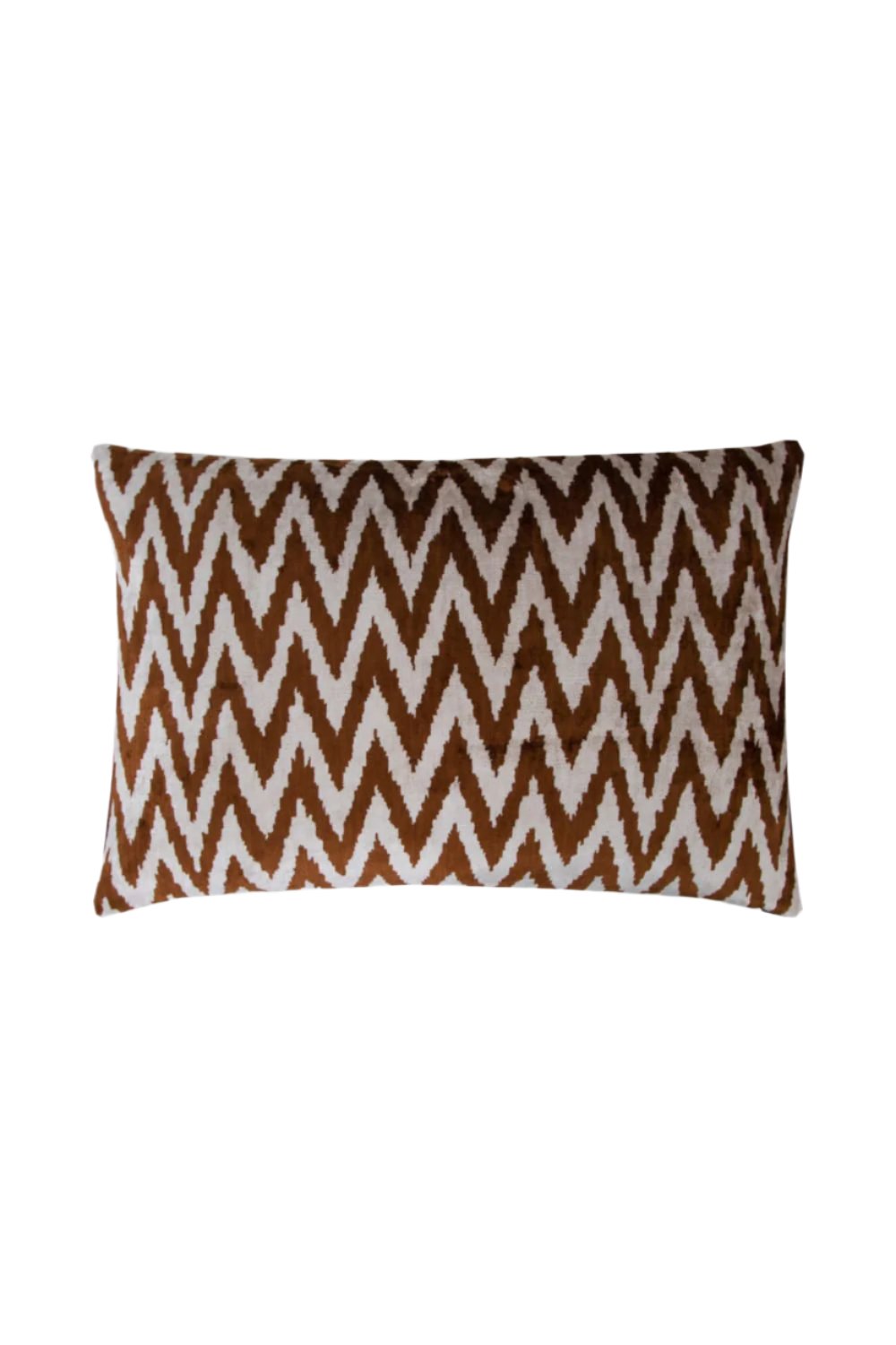 La Casa Antica-İpek Kadife İkat Yastık Kılıfı (40x60cm)-Yastık Kılıfı-1-Milagron.com