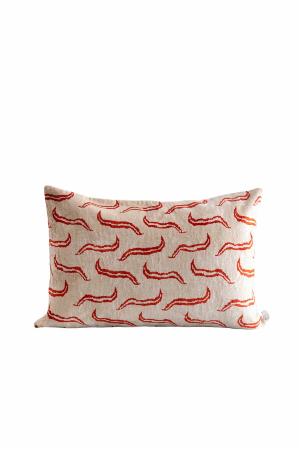 La Casa Antica-İpek Kadife İkat Yastık Kılıfı (40x60cm)-Yastık Kılıfı-1-Milagron.com