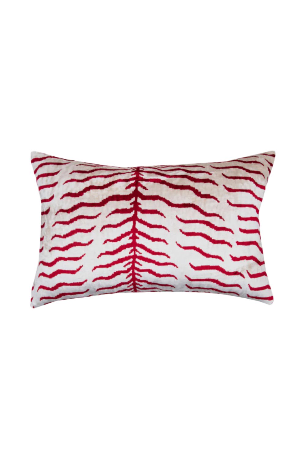 La Casa Antica-İpek Kadife İkat Yastık Kılıfı (40x60cm)-Yastık Kılıfı-1-Milagron.com