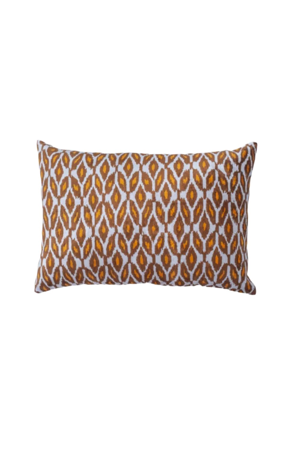 La Casa Antica-İpek Kadife İkat Yastık Kılıfı (40x60cm)-Yastık Kılıfı-1-Milagron.com