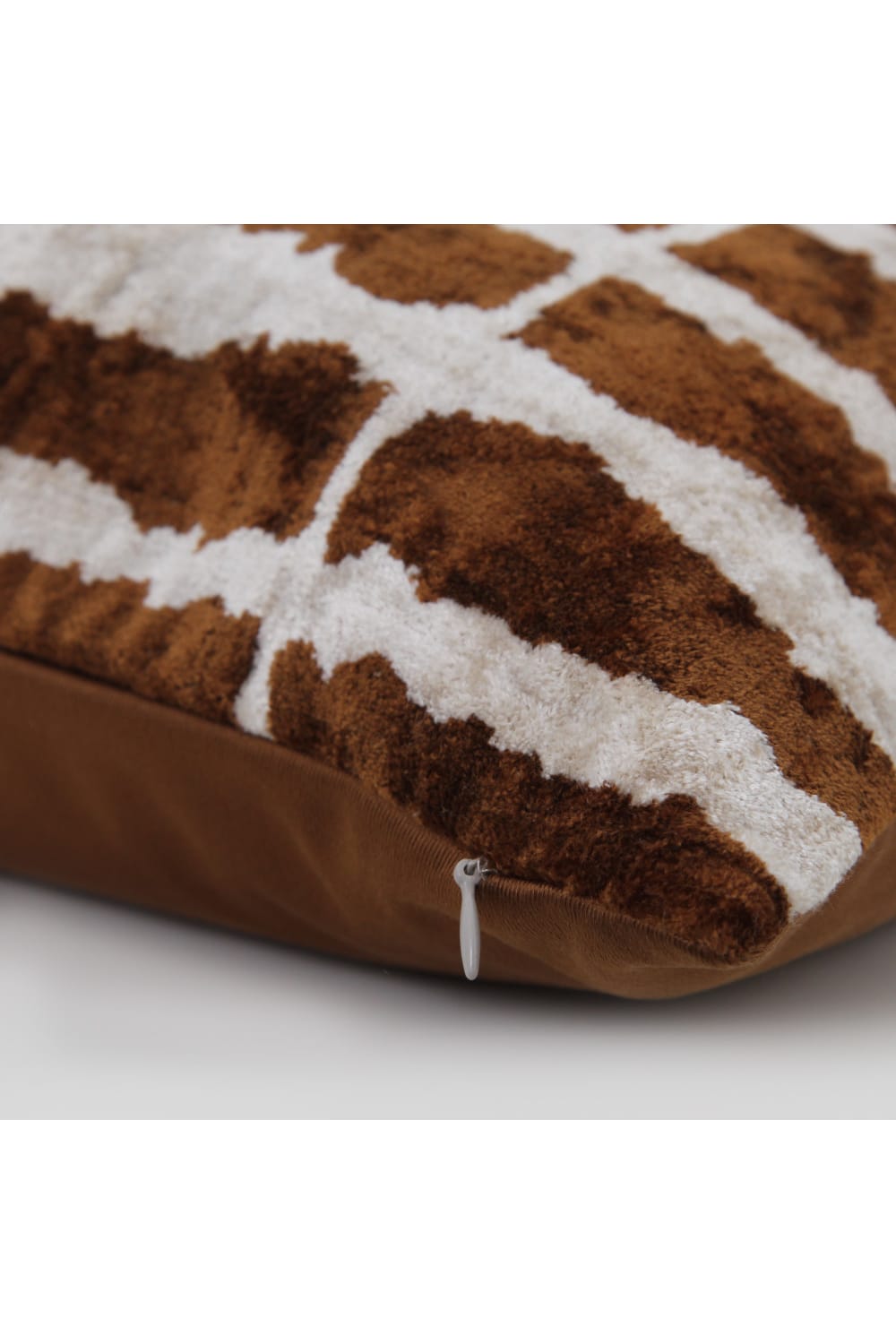 La Casa Antica-İpek Kadife İkat Yastık Kılıfı (40x60cm)-Yastık Kılıfı-2-Milagron.com