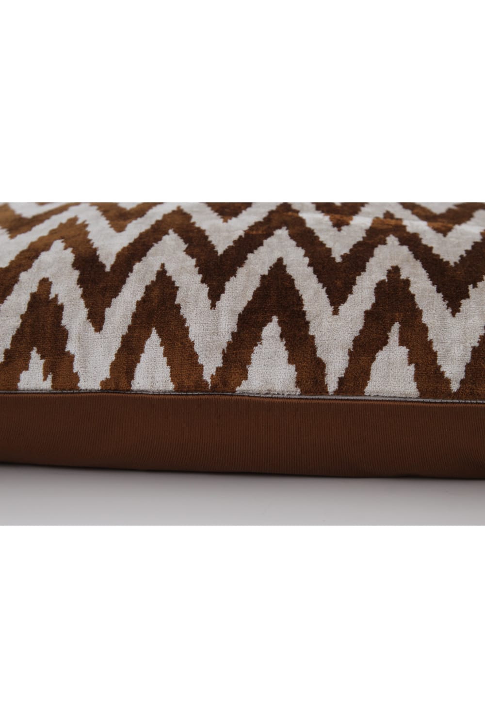 La Casa Antica-İpek Kadife İkat Yastık Kılıfı (40x60cm)-Yastık Kılıfı-3-Milagron.com