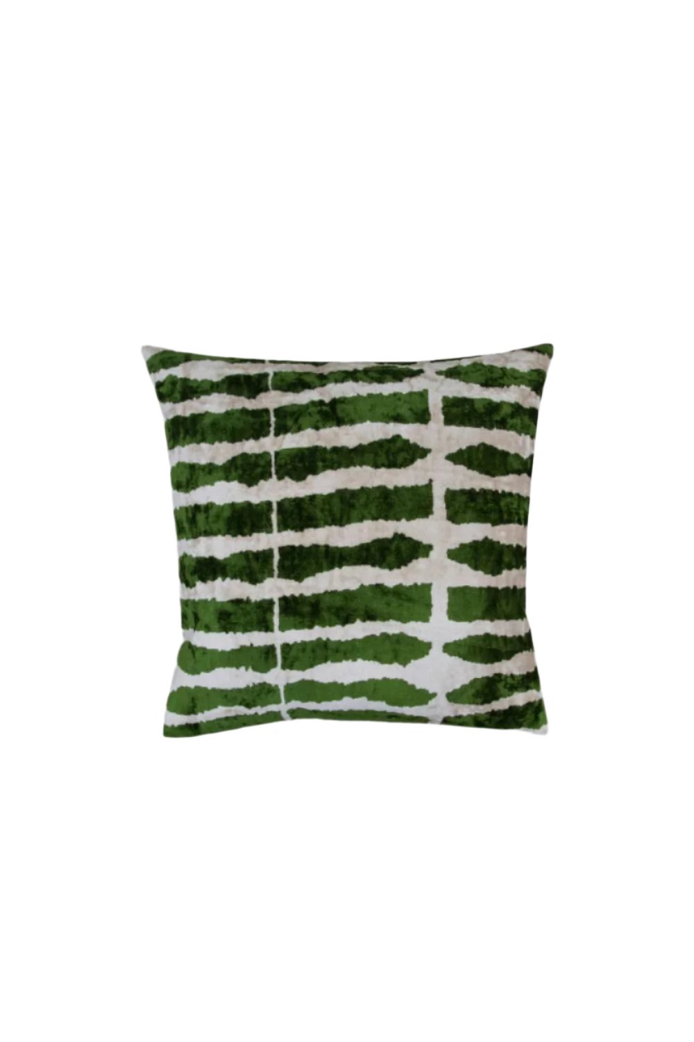 La Casa Antica-İpek Kadife İkat Yastık Kılıfı (50x50cm)-Yastık Kılıfı-1-Milagron.com