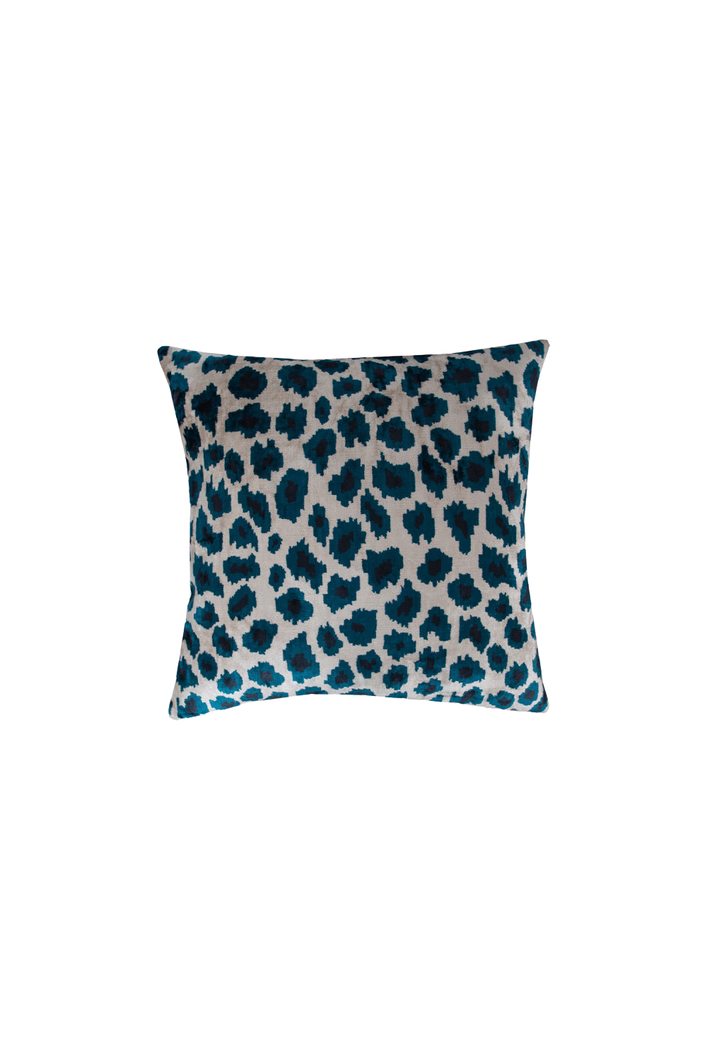 La Casa Antica-İpek Kadife İkat Yastık Kılıfı (50x50cm)-Yastık Kılıfı-1-Milagron.com