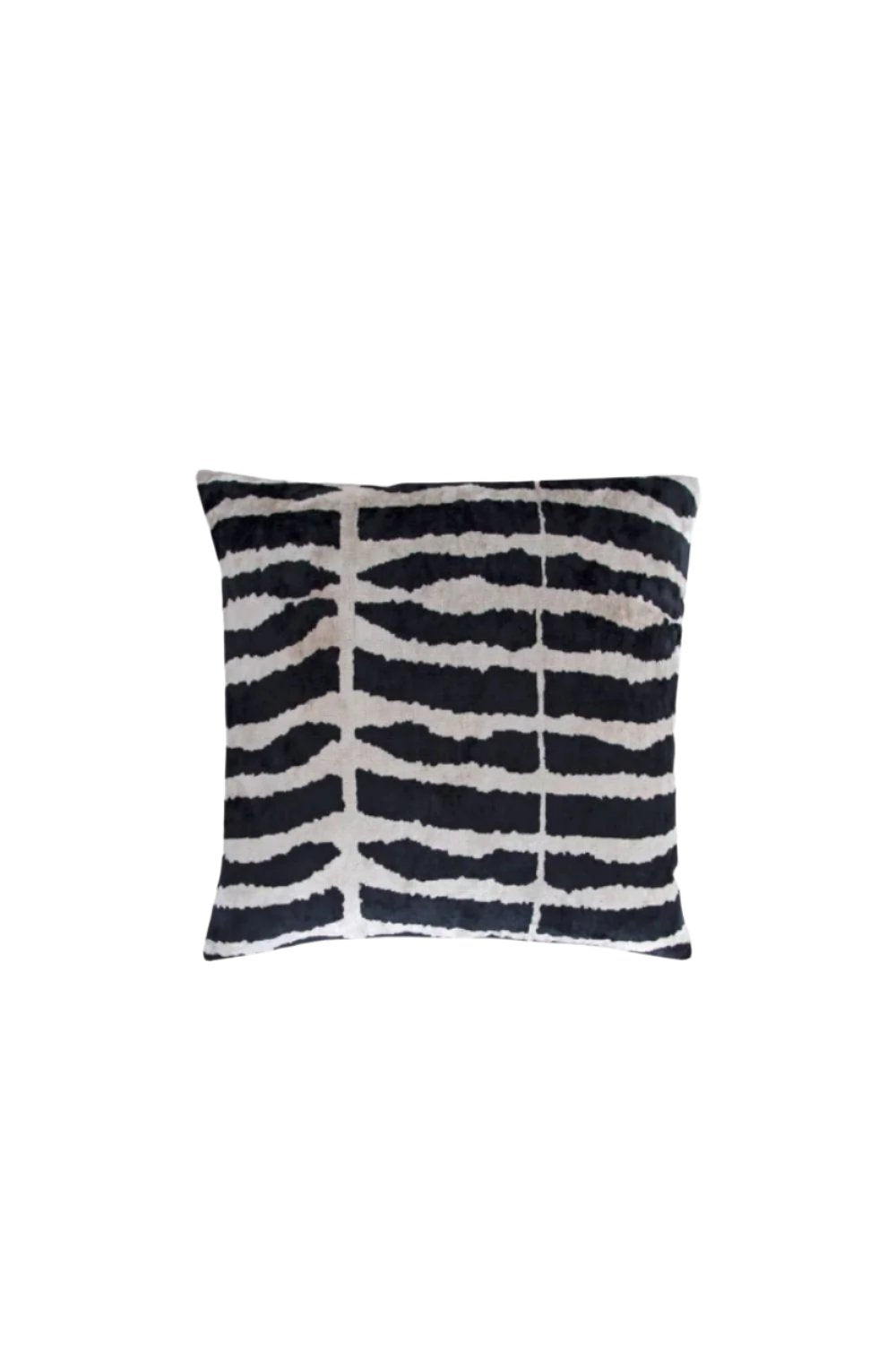 La Casa Antica-İpek Kadife İkat Yastık Kılıfı (50x50cm)-Yastık Kılıfı-1-Milagron.com