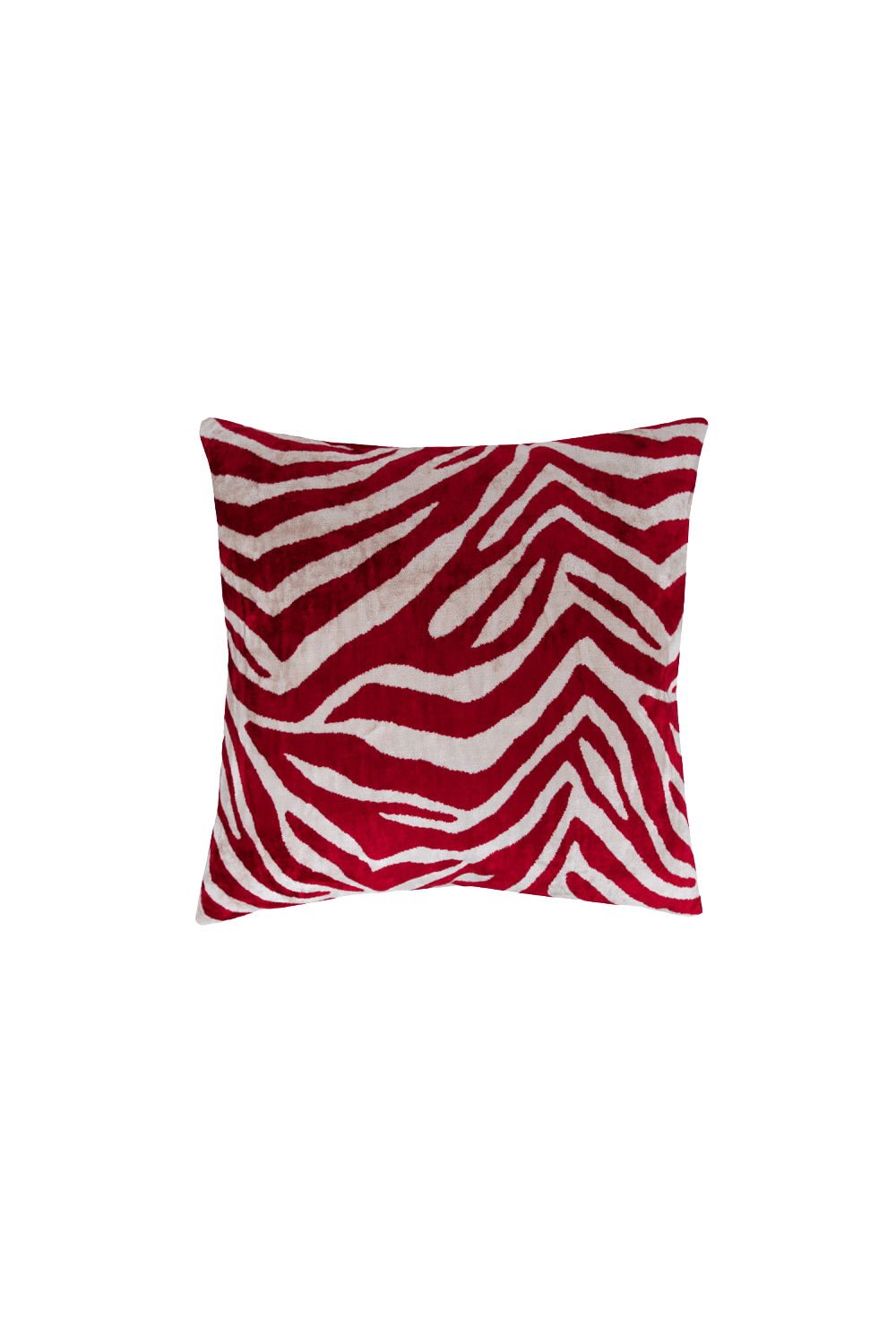 La Casa Antica-İpek Kadife İkat Yastık Kılıfı (50x50cm)-Yastık Kılıfı-1-Milagron.com